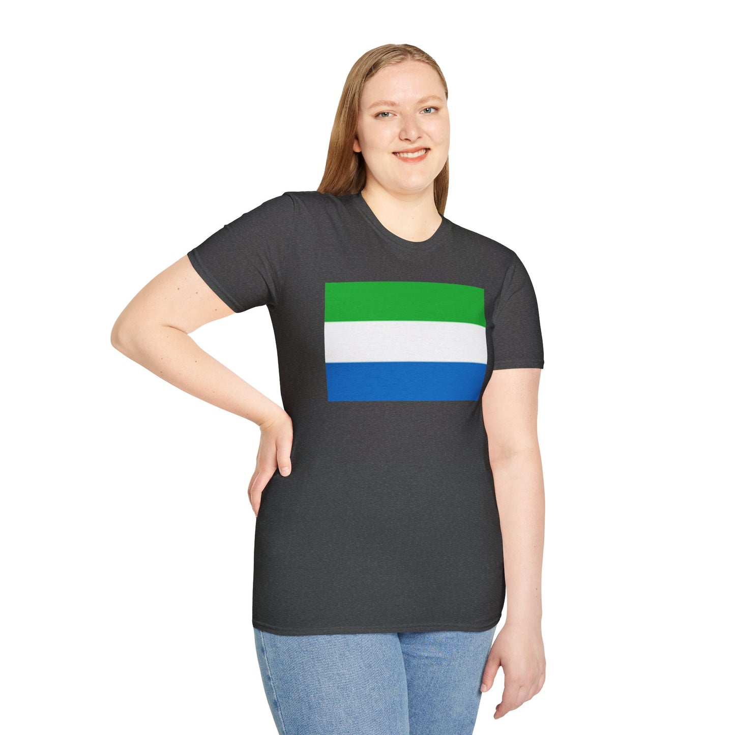 Unisex Softstyle T-Shirt -- Sierra Leone