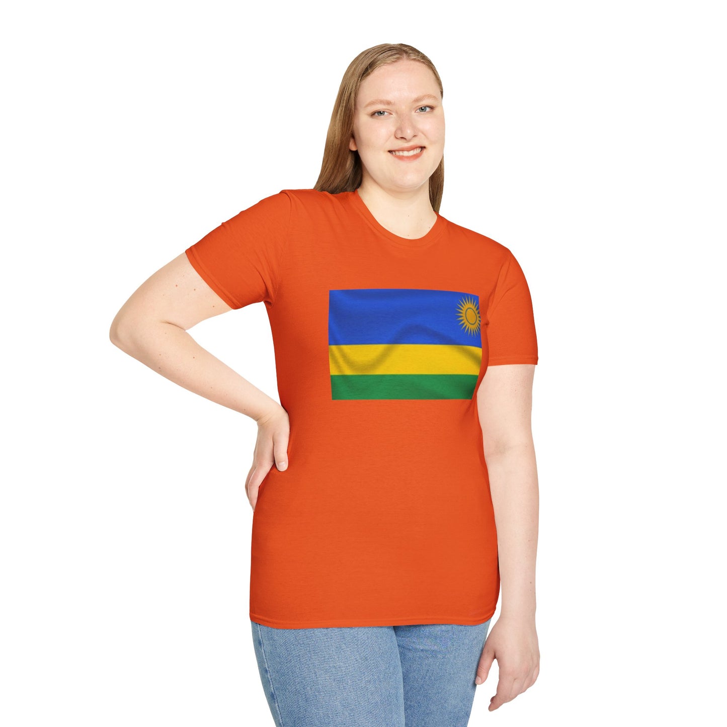 Unisex Softstyle T-Shirt -- Rwanda