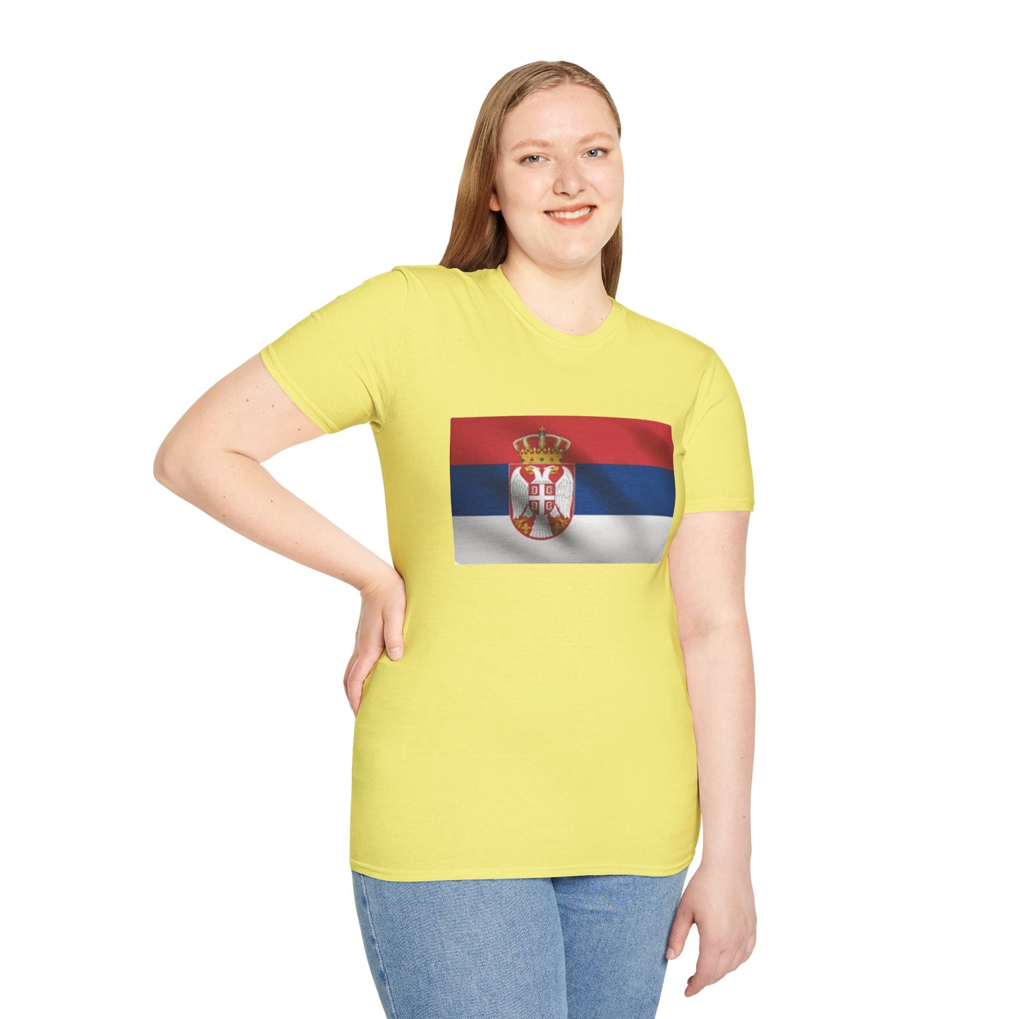 Unisex Softstyle T-Shirt -- Serbia