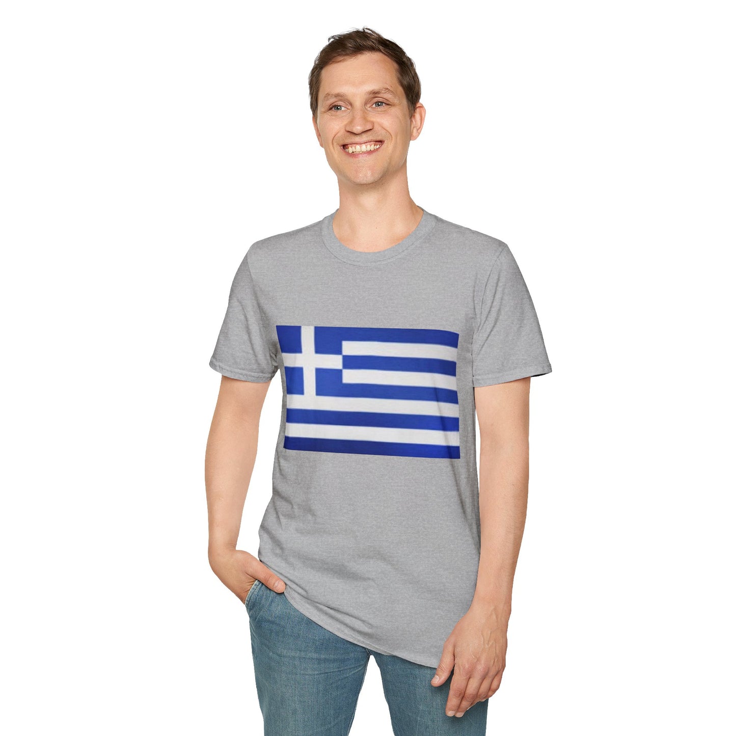 Unisex Softstyle T-Shirt -- Greece