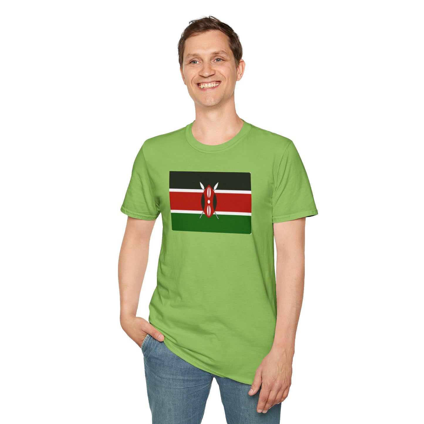 Unisex Softstyle T-Shirt -- Kenya