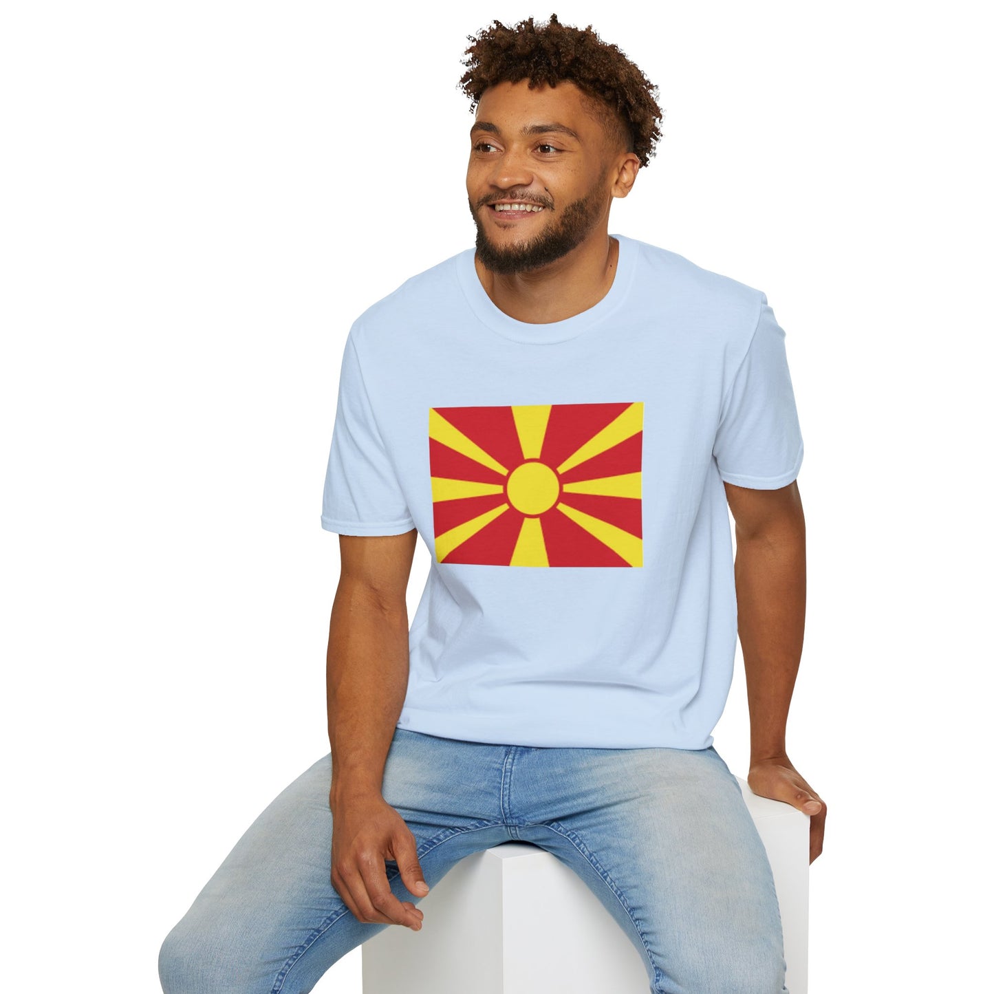 Unisex Softstyle T-Shirt -- North Macedonia