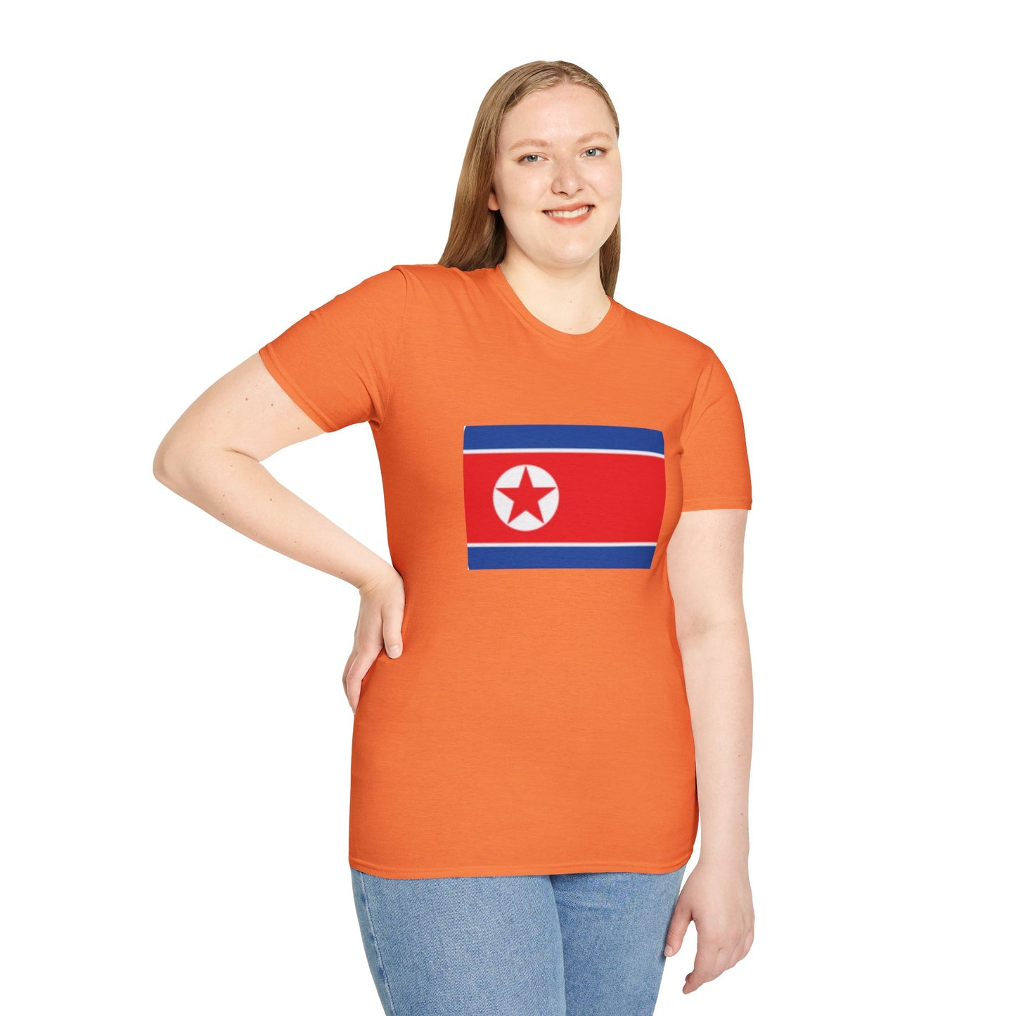 Unisex Softstyle T-Shirt -- North Korea