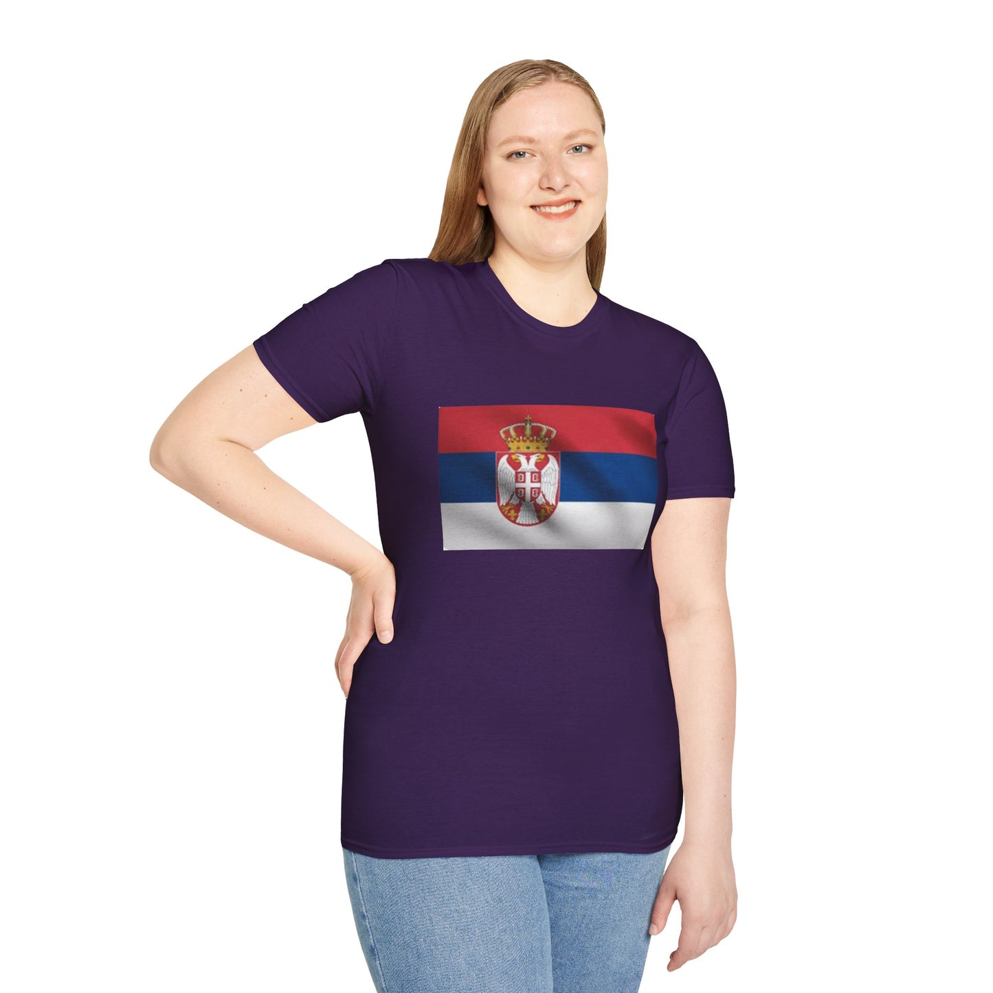 Unisex Softstyle T-Shirt -- Serbia