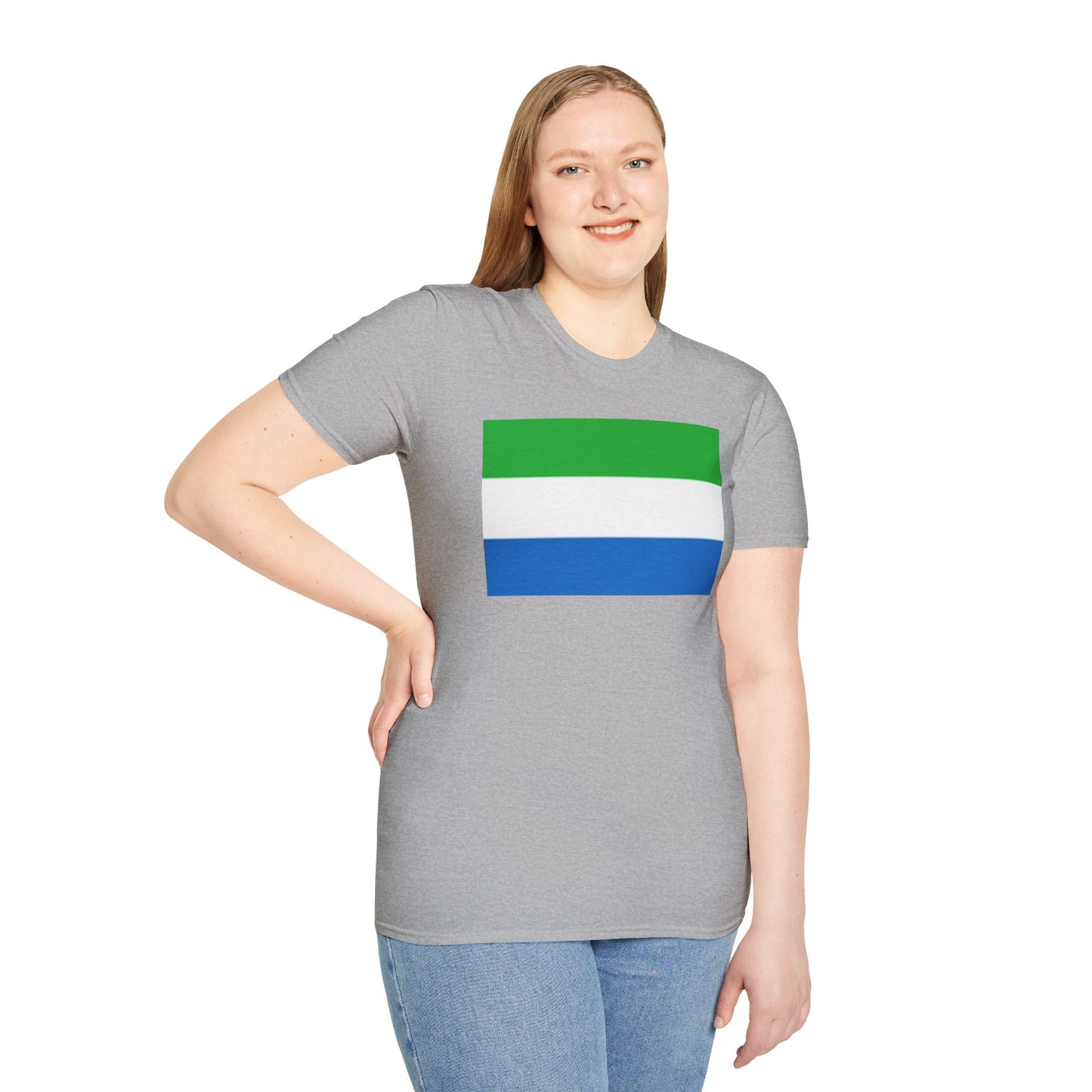 Unisex Softstyle T-Shirt -- Sierra Leone