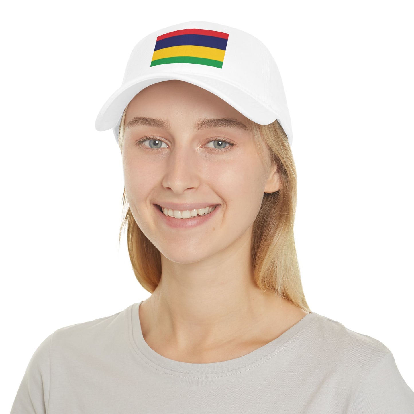 Low Profile Baseball Cap -- Mauritius