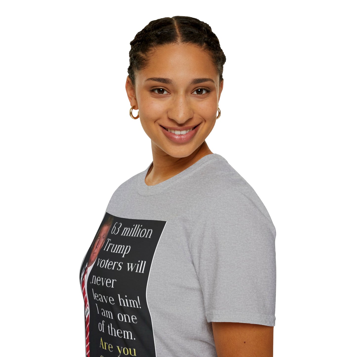 Unisex Softstyle T-Shirt -- Trump 2024