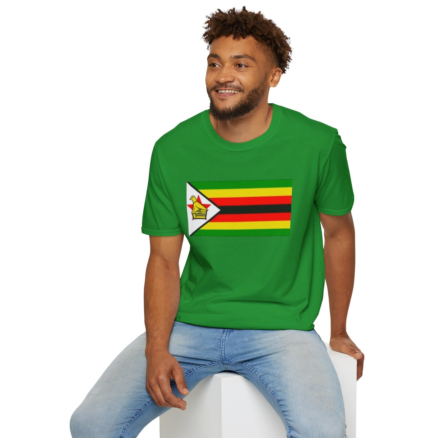 Unisex Softstyle T-Shirt -- Zimbabwe