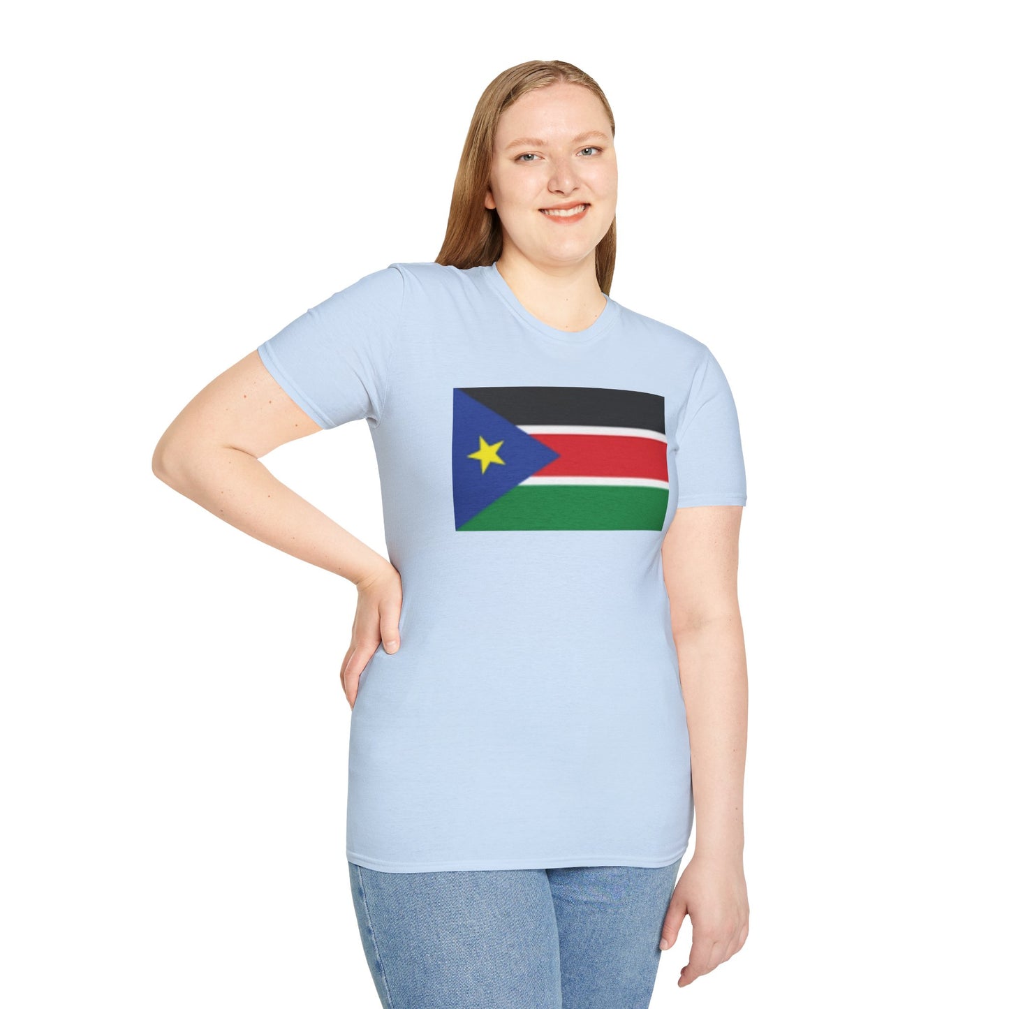 Unisex Softstyle T-Shirt -- South Sudan