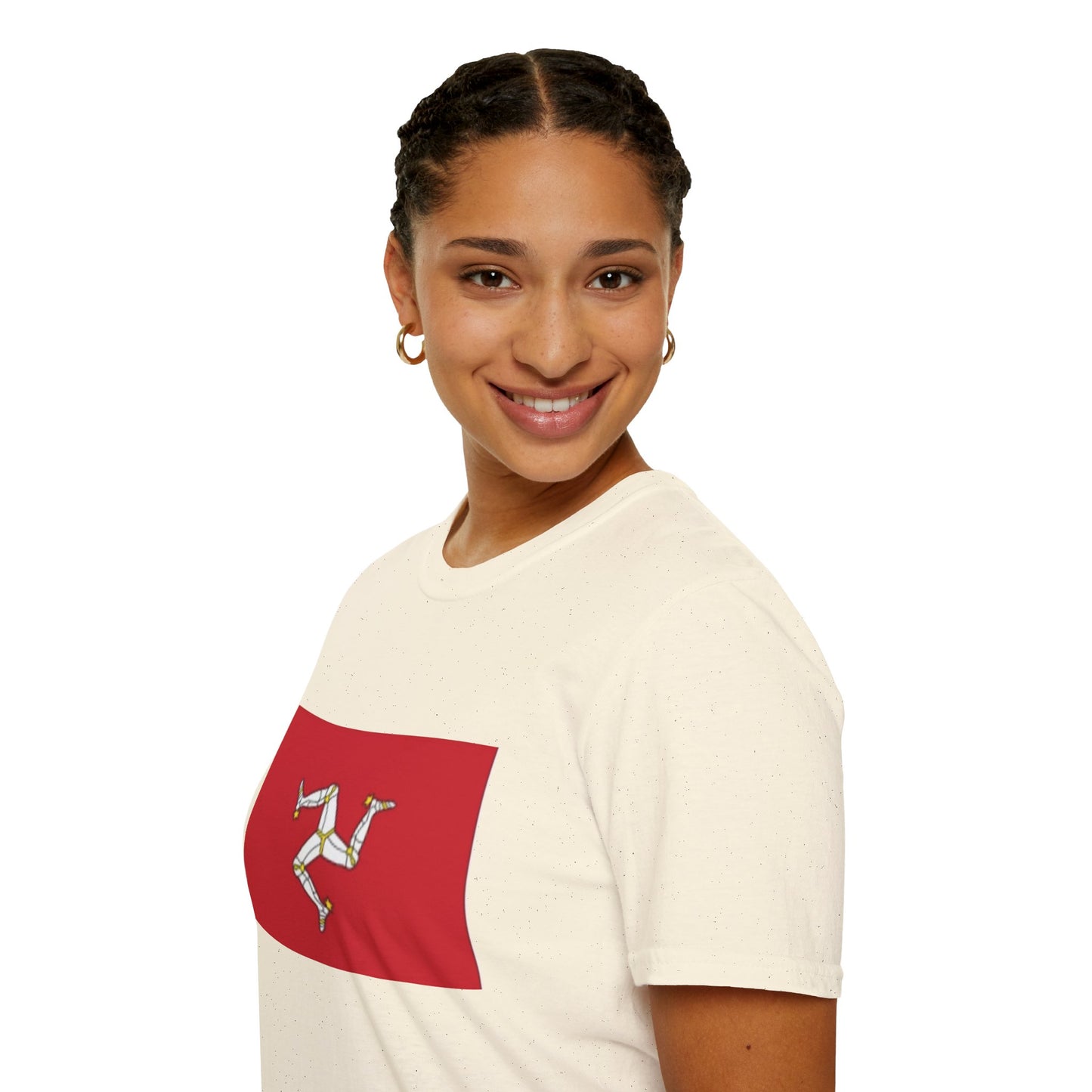 Unisex Softstyle T-Shirt -- Isle of Man