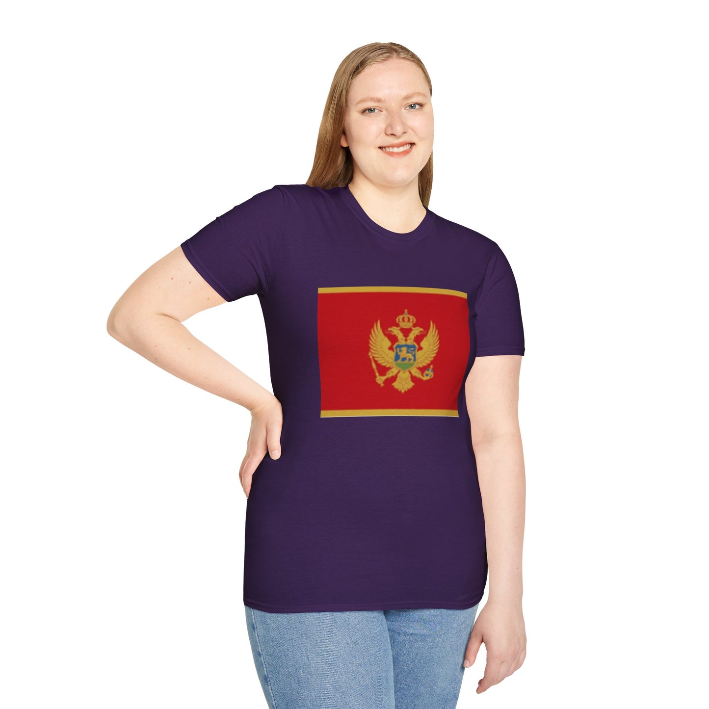 Unisex Softstyle T-Shirt -- Montenegro