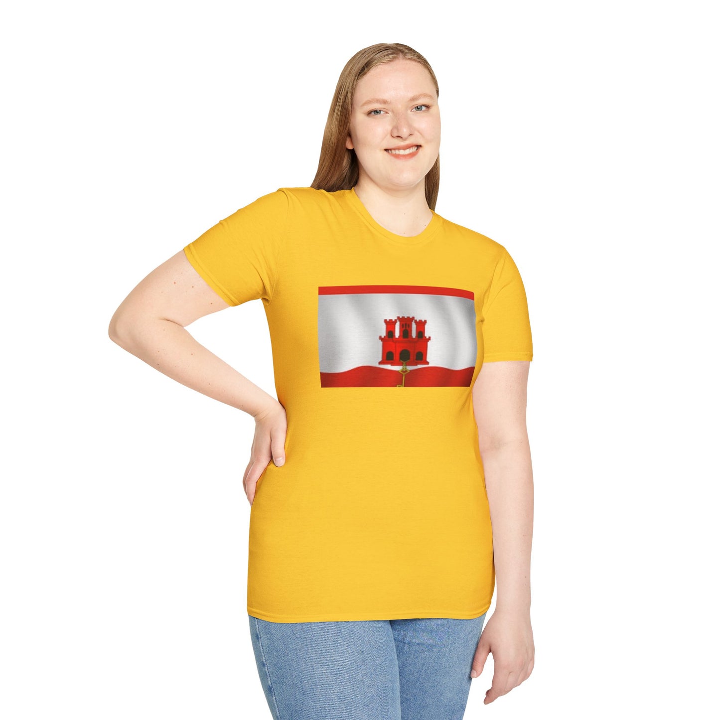 Unisex Softstyle T-Shirt -- Gibraltar