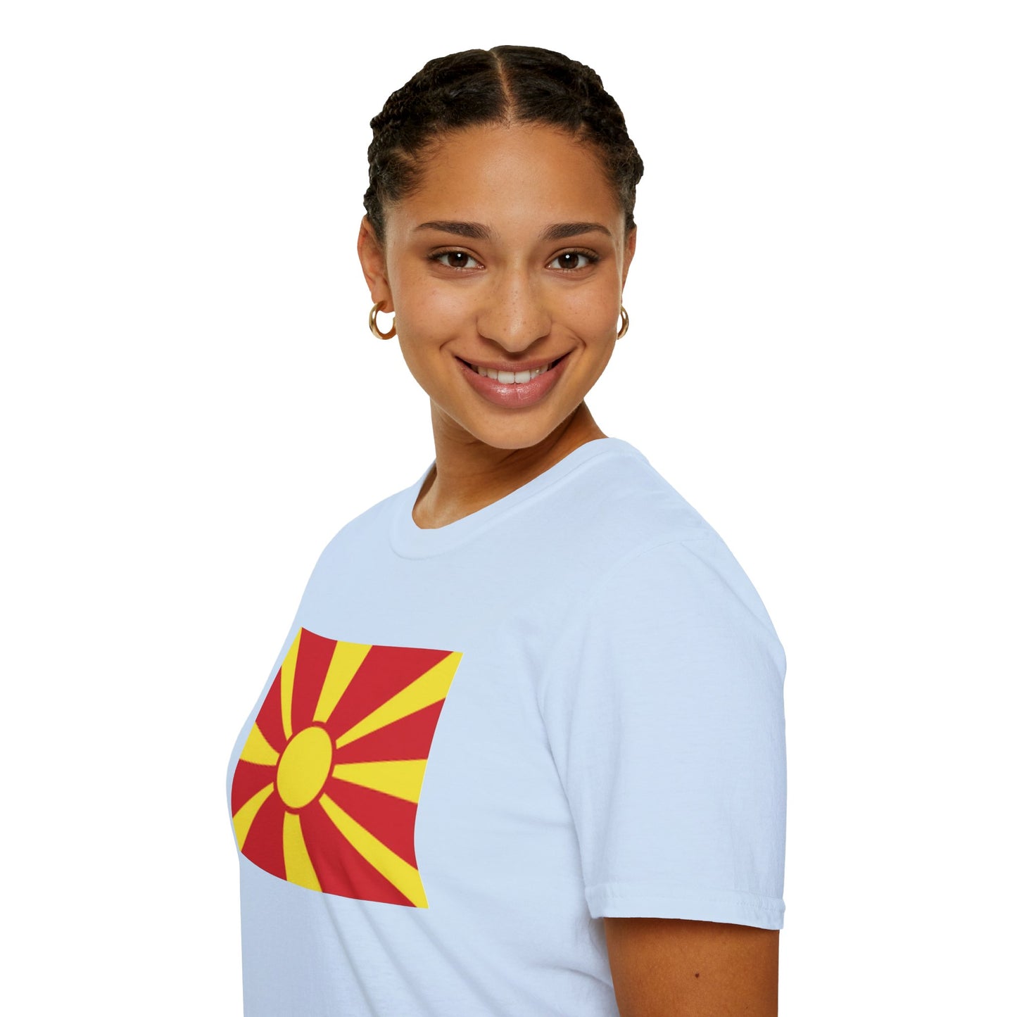 Unisex Softstyle T-Shirt -- North Macedonia