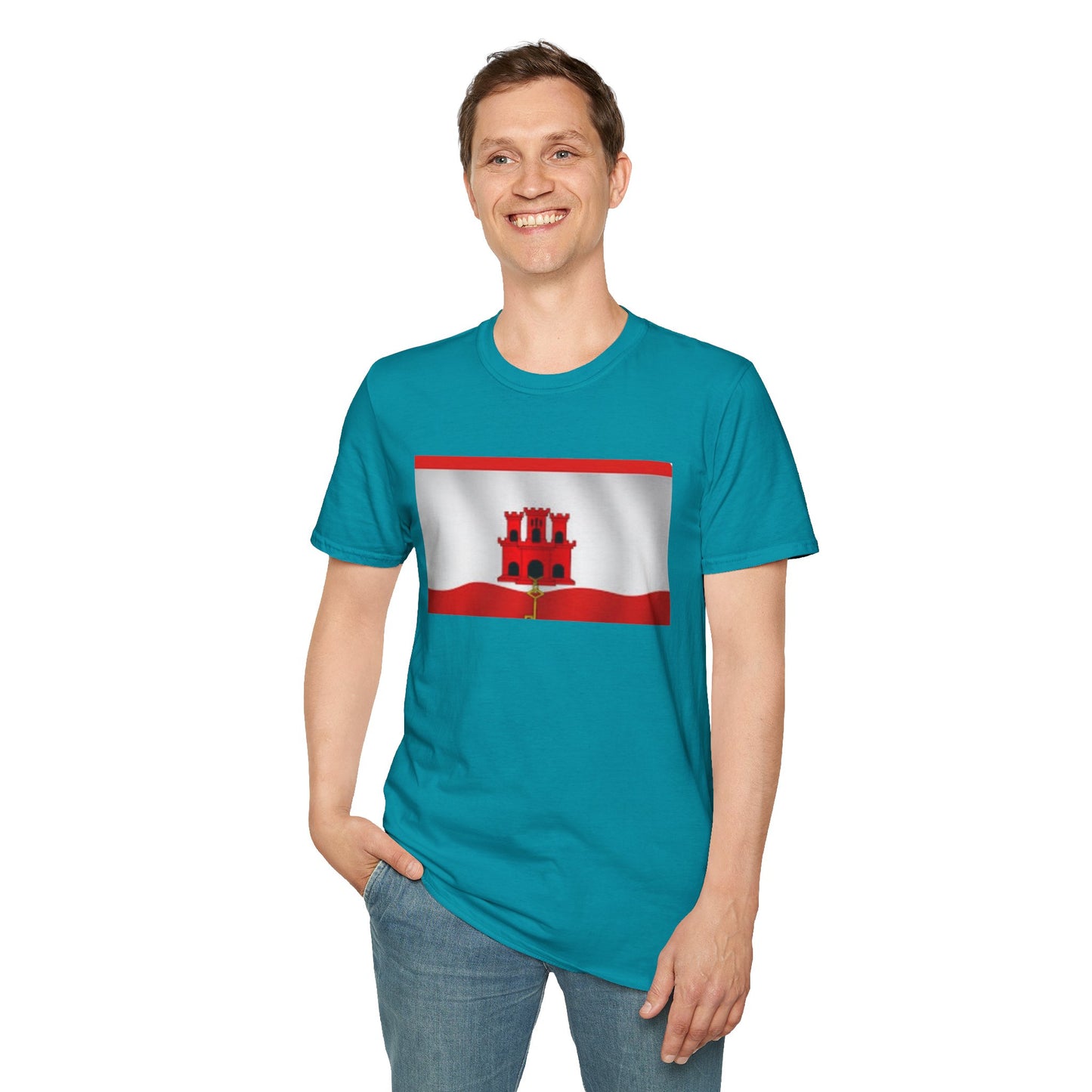 Unisex Softstyle T-Shirt -- Gibraltar