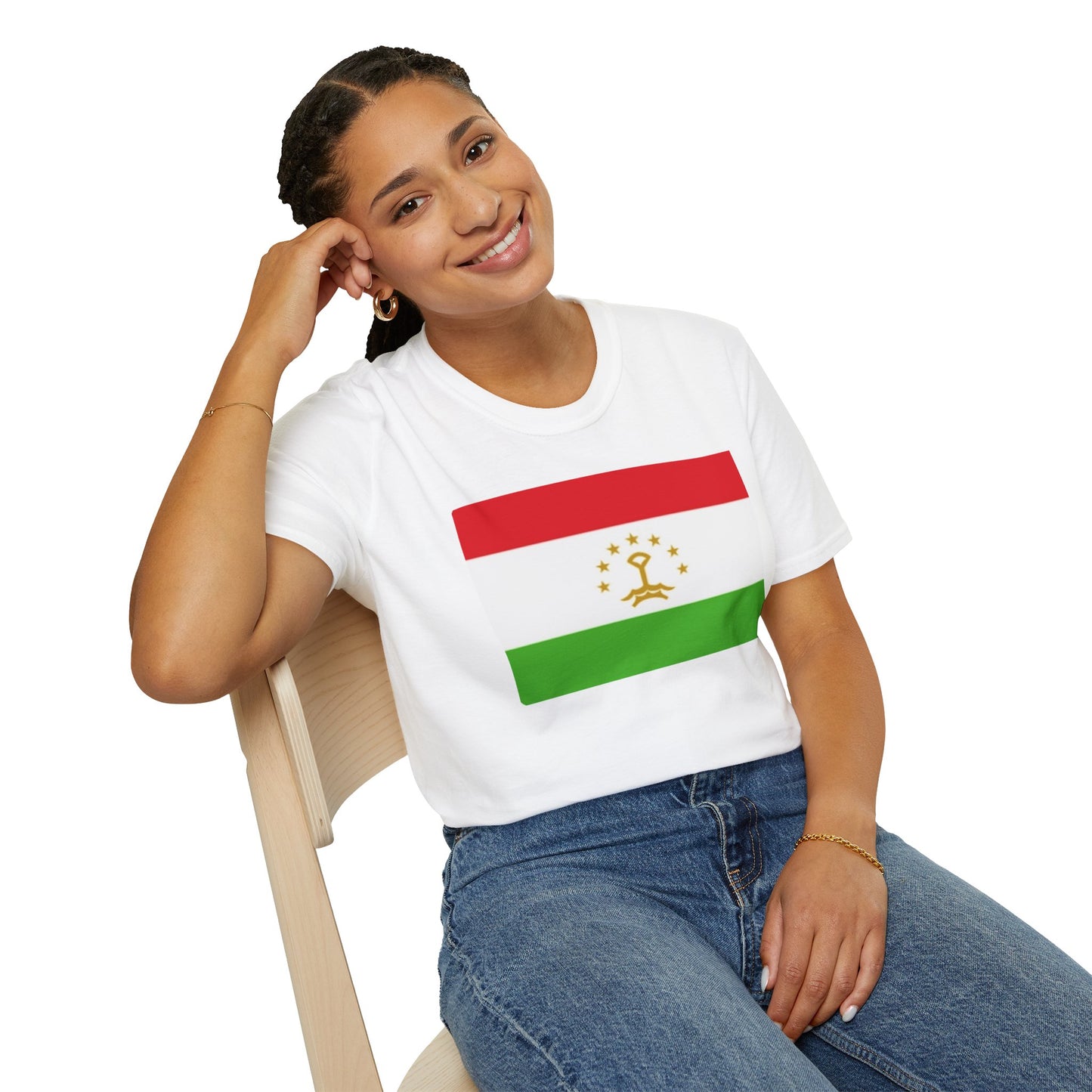 Unisex Softstyle T-Shirt -- Tajikistan