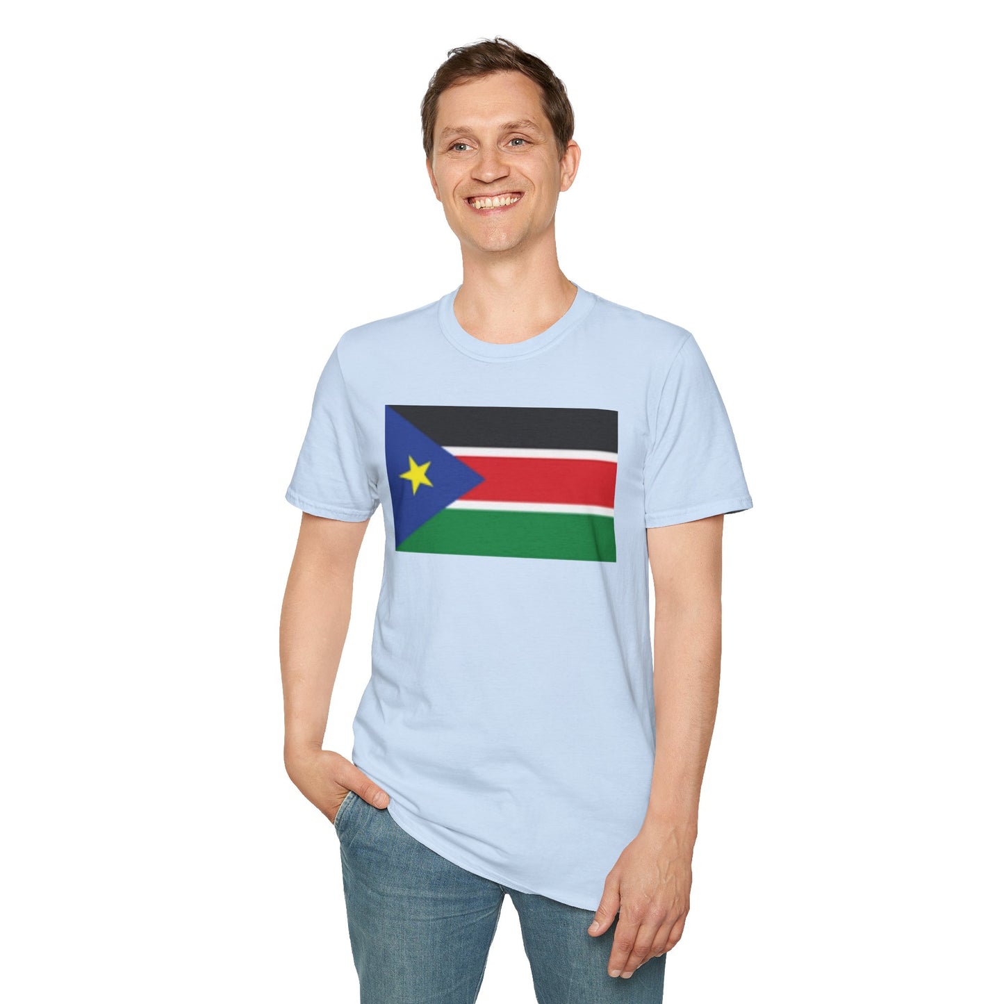 Unisex Softstyle T-Shirt -- South Sudan