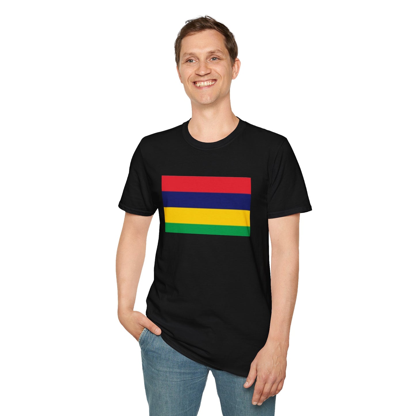 Unisex Softstyle T-Shirt -- Mauritius