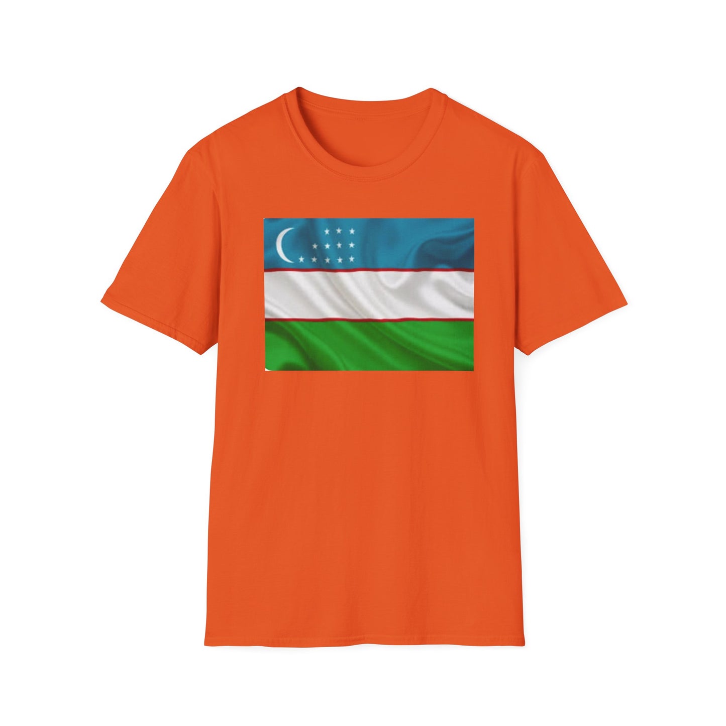 Unisex Softstyle T-Shirt -- Uzbekistan