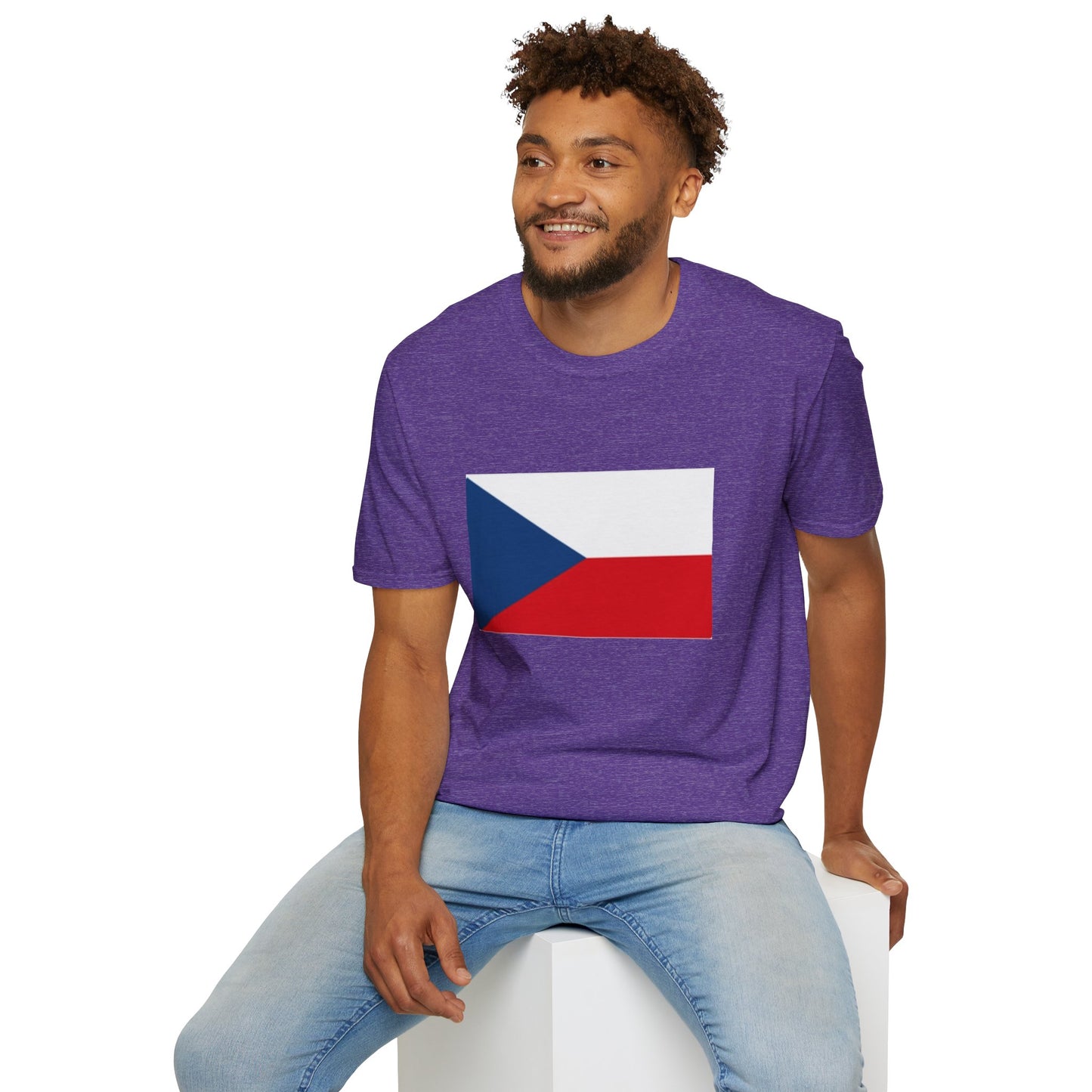 Unisex Softstyle T-Shirt -- Czechia