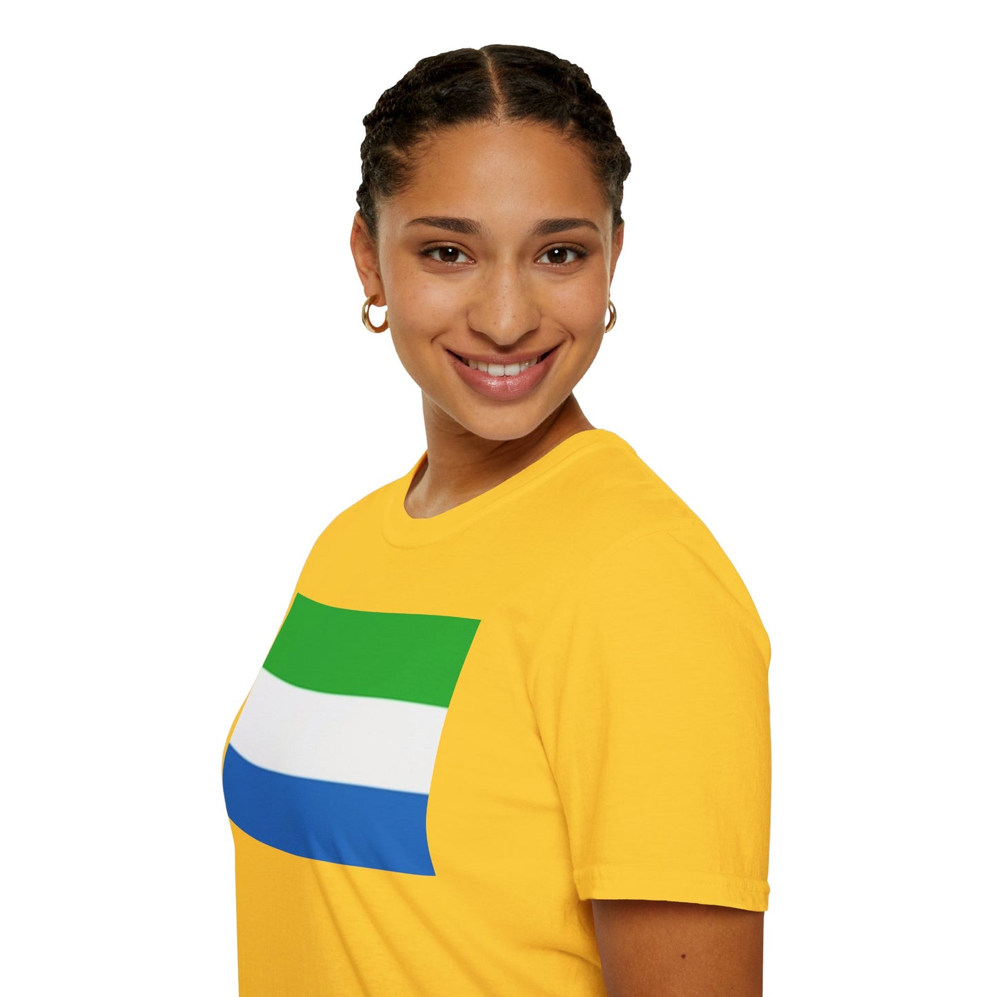 Unisex Softstyle T-Shirt -- Sierra Leone