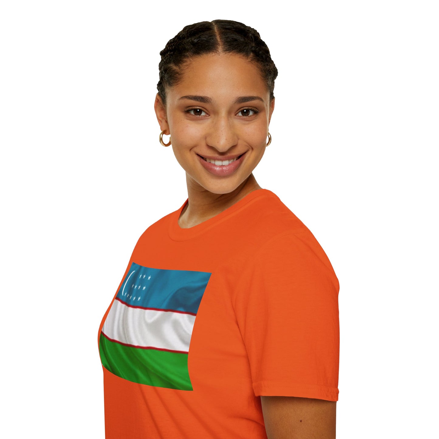 Unisex Softstyle T-Shirt -- Uzbekistan