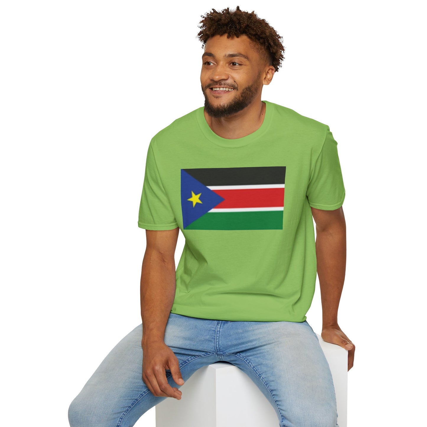 Unisex Softstyle T-Shirt -- South Sudan