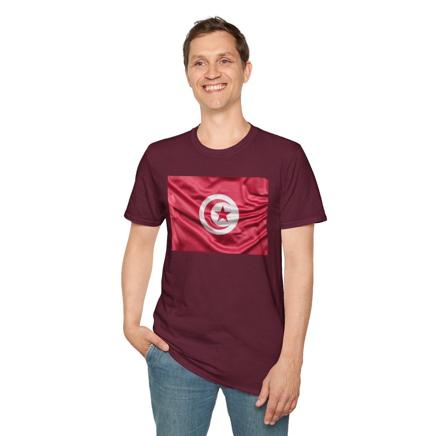 Unisex Softstyle T-Shirt -- Tunisia