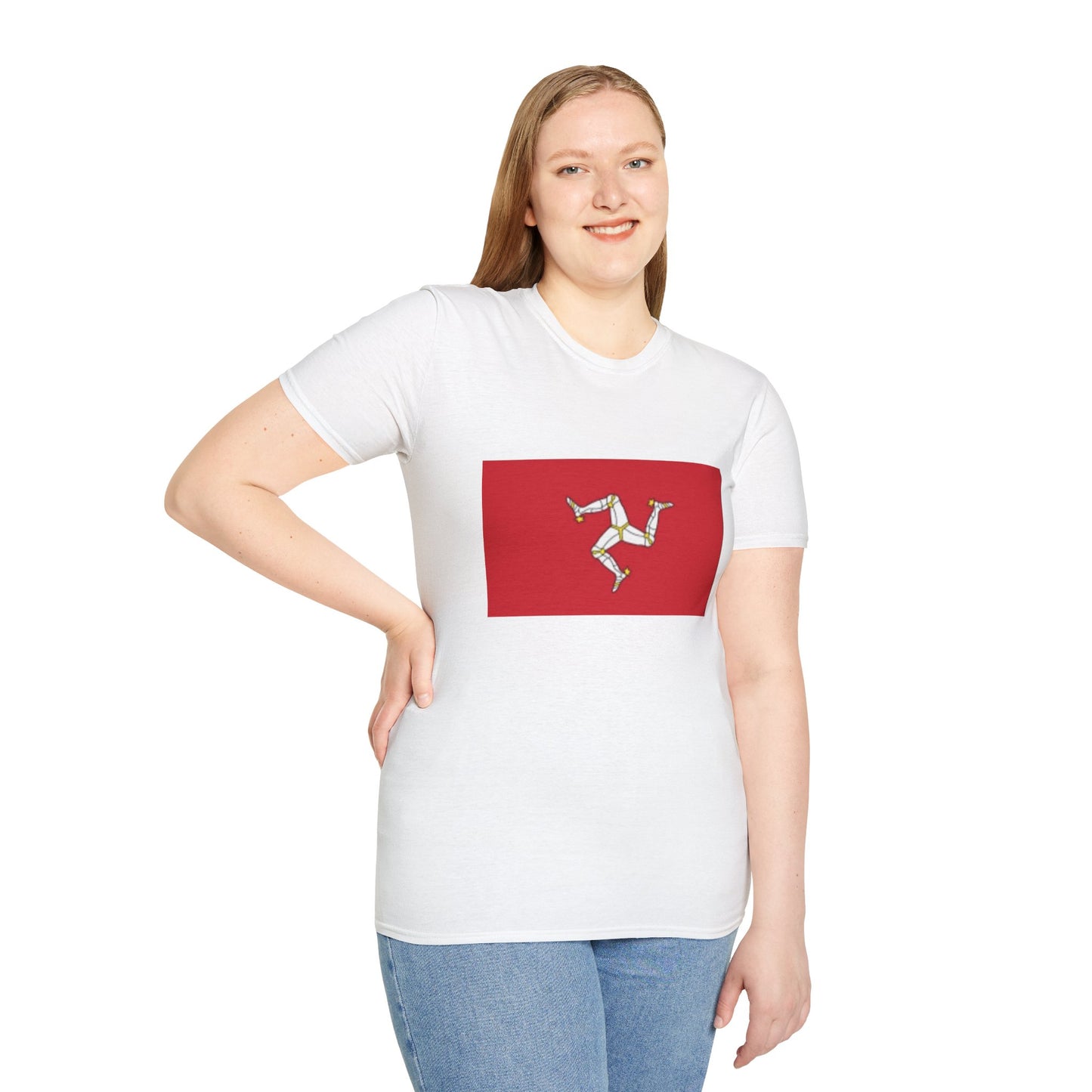 Unisex Softstyle T-Shirt -- Isle of Man