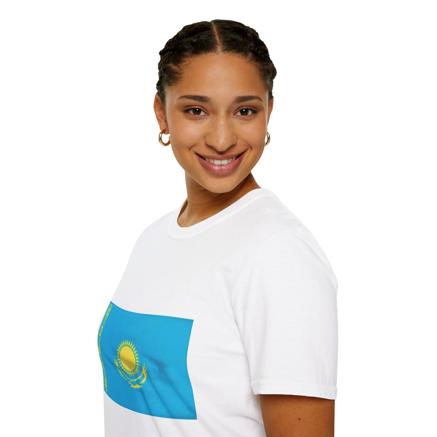 Unisex Softstyle T-Shirt -- Kazakhstan