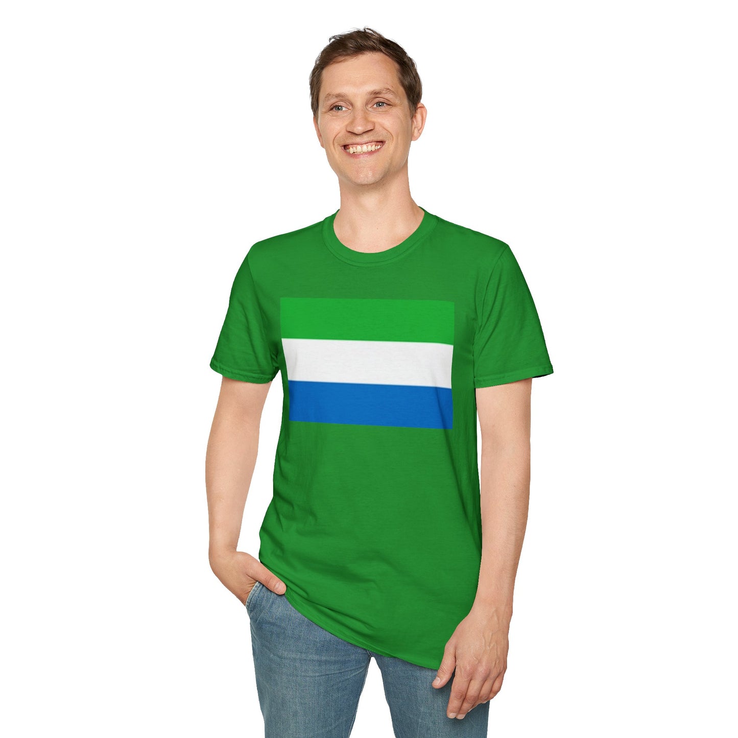Unisex Softstyle T-Shirt -- Sierra Leone