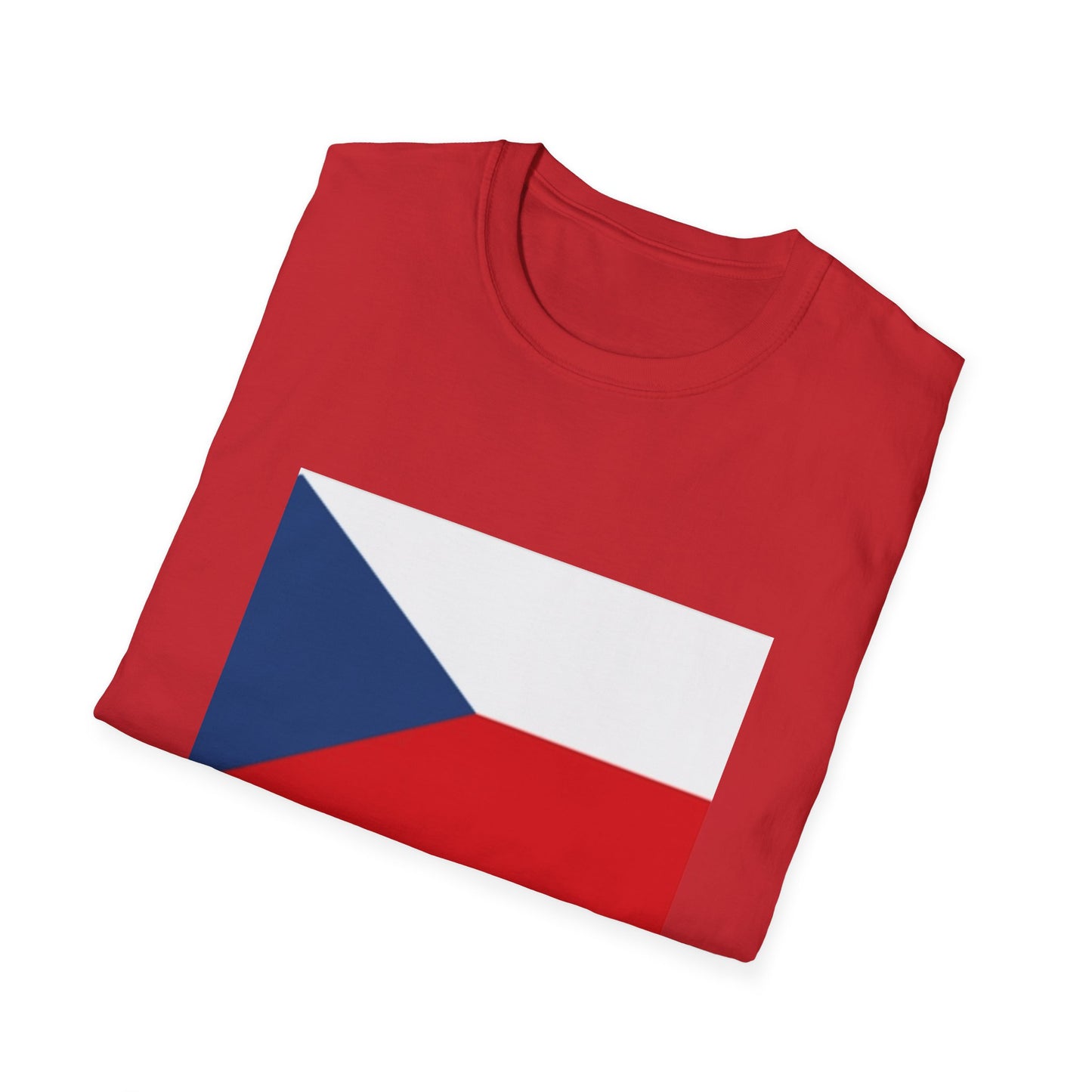 Unisex Softstyle T-Shirt -- Czechia