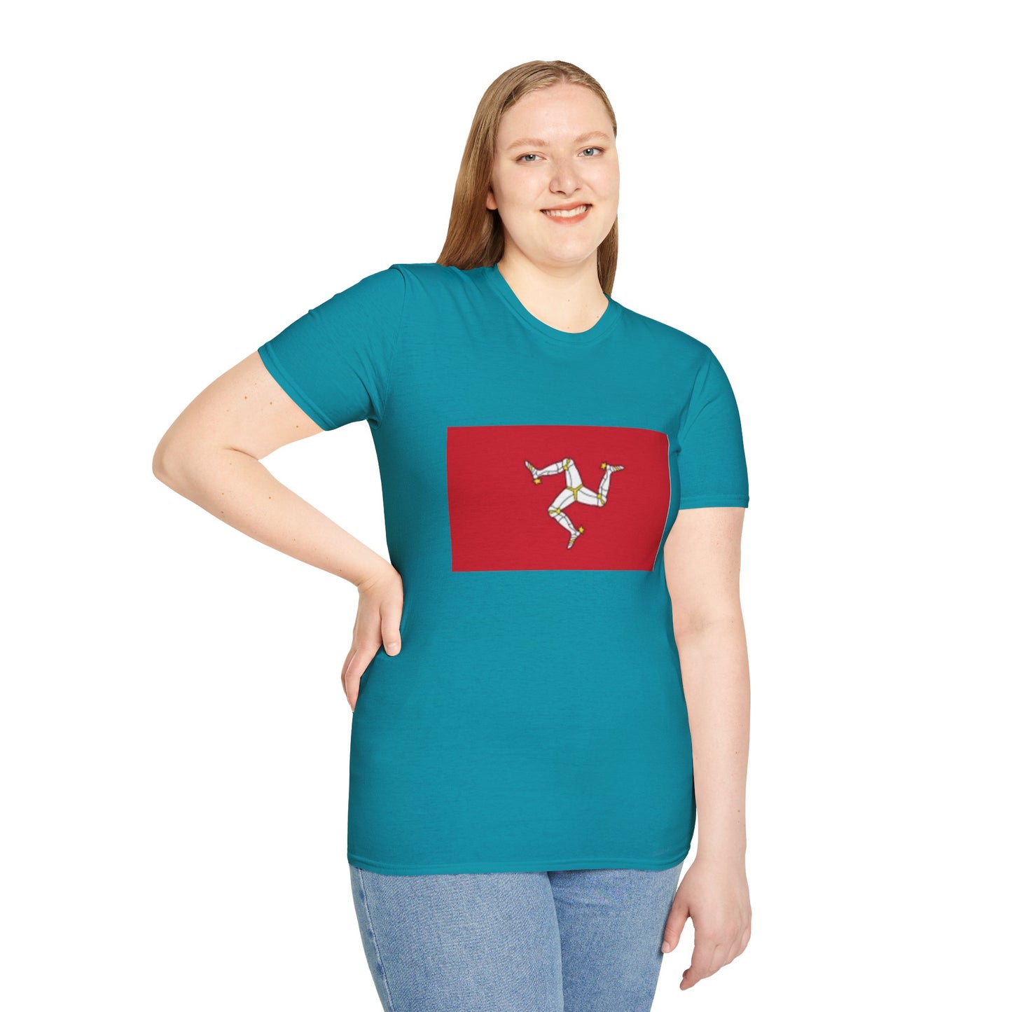 Unisex Softstyle T-Shirt -- Isle of Man