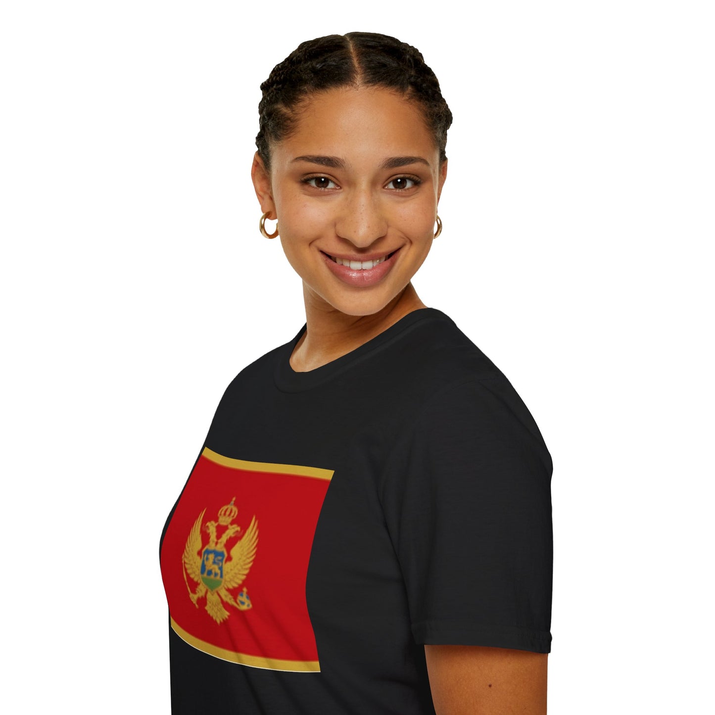Unisex Softstyle T-Shirt -- Montenegro