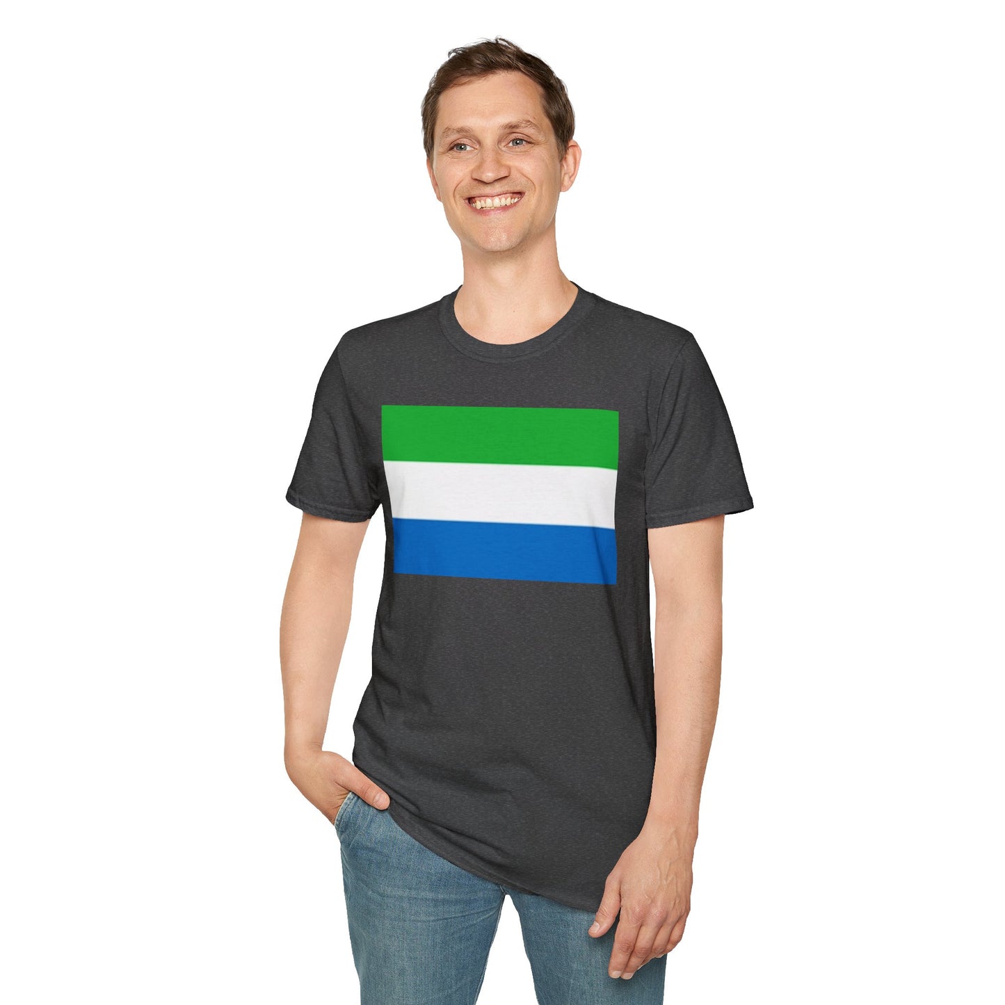 Unisex Softstyle T-Shirt -- Sierra Leone