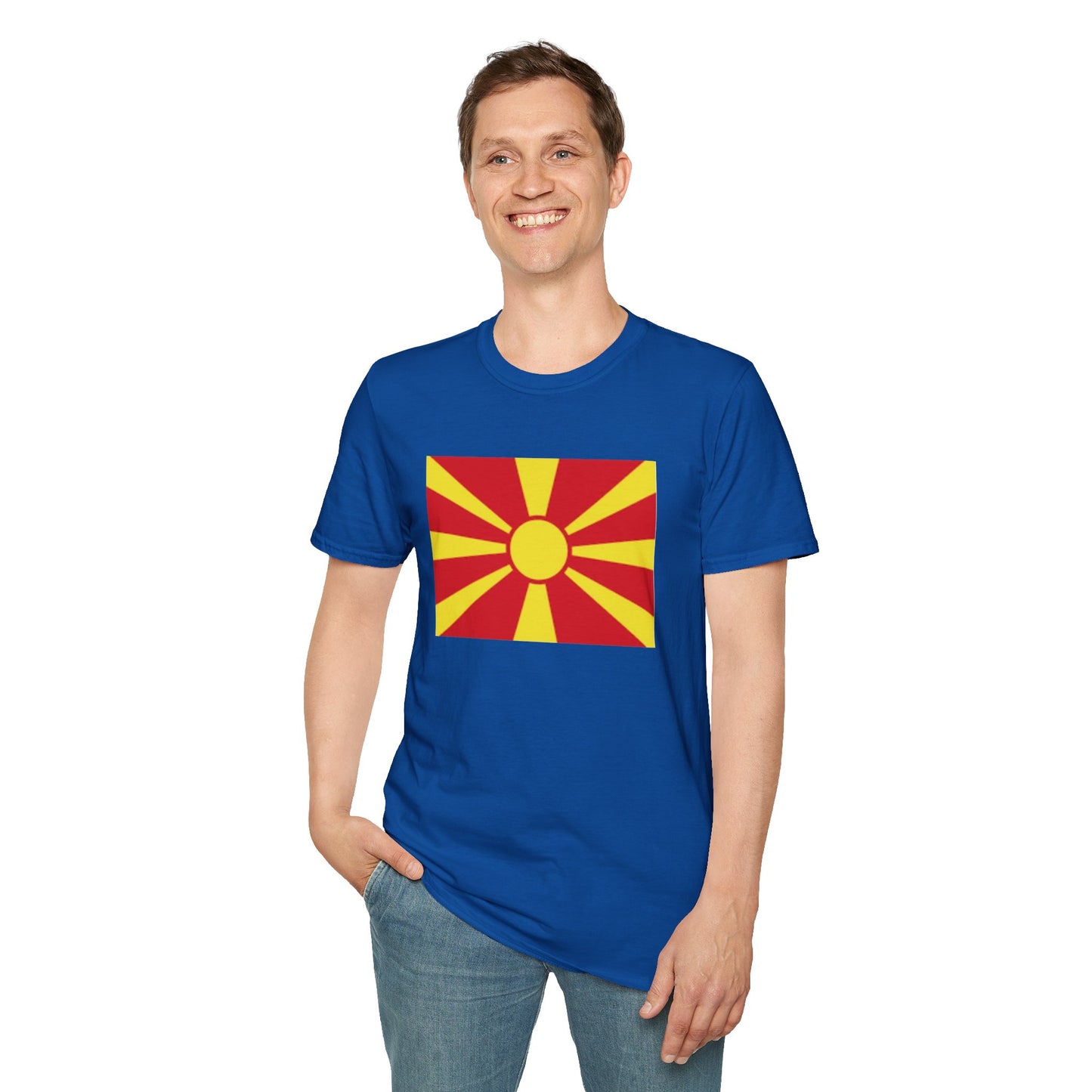 Unisex Softstyle T-Shirt -- North Macedonia