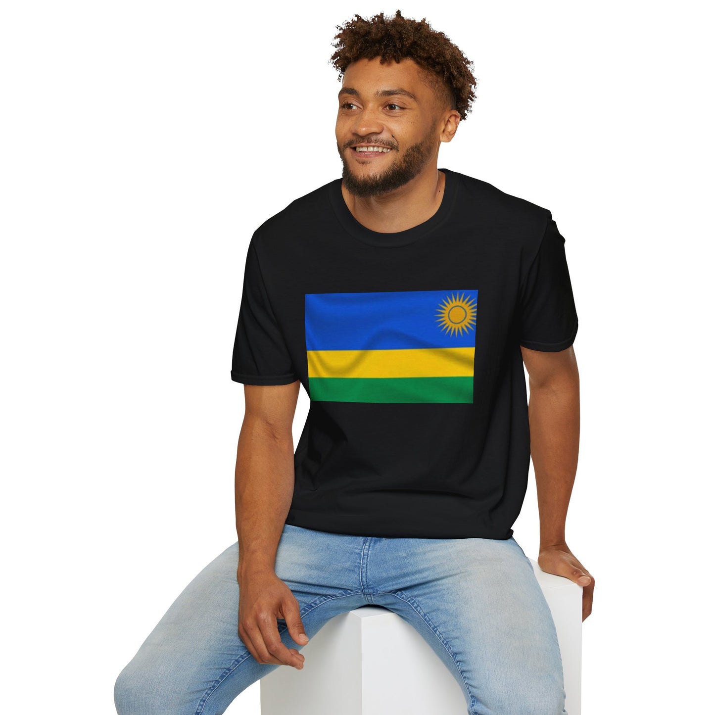 Unisex Softstyle T-Shirt -- Rwanda