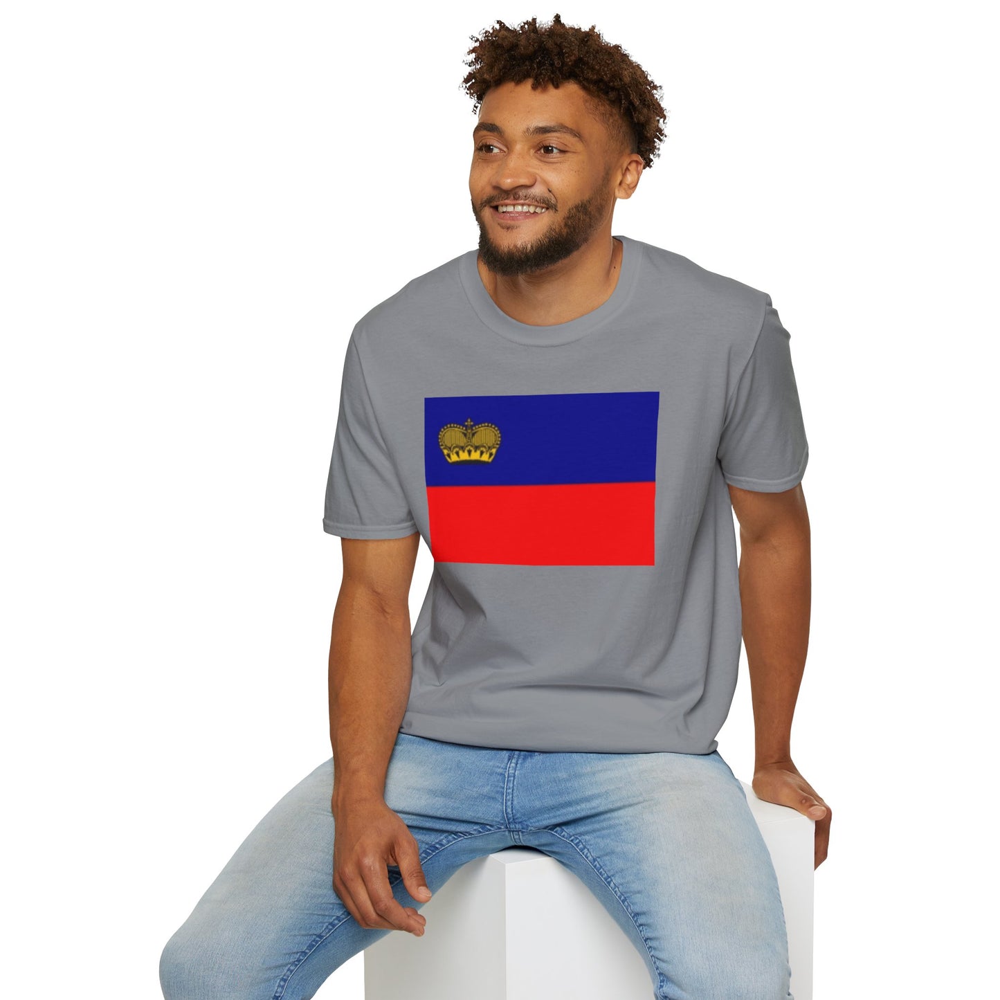 Unisex Softstyle T-Shirt -- Liechtenstein