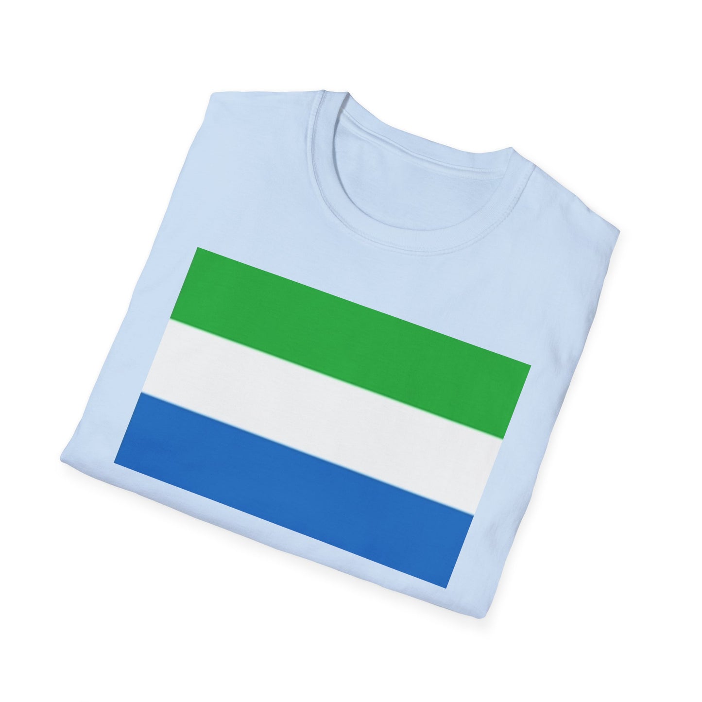Unisex Softstyle T-Shirt -- Sierra Leone