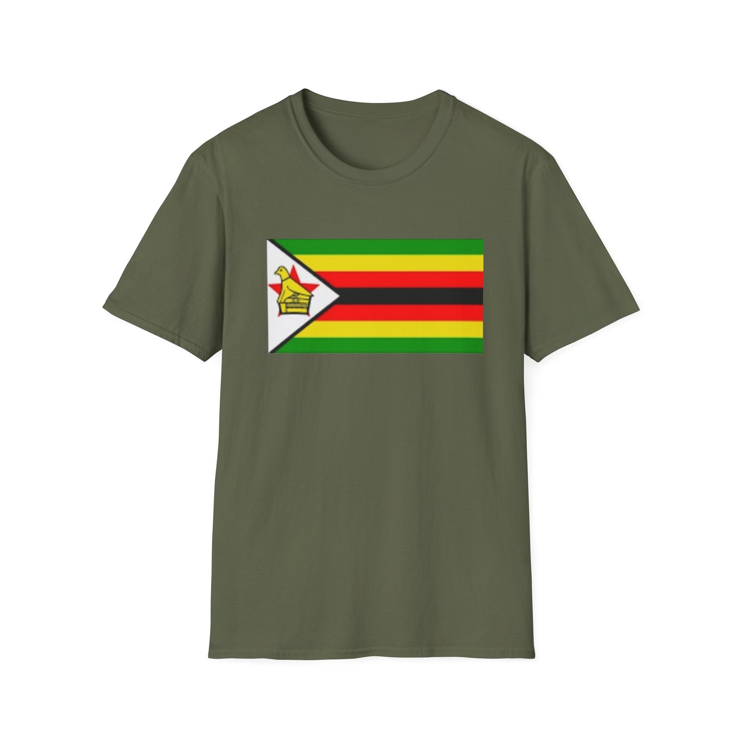 Unisex Softstyle T-Shirt -- Zimbabwe