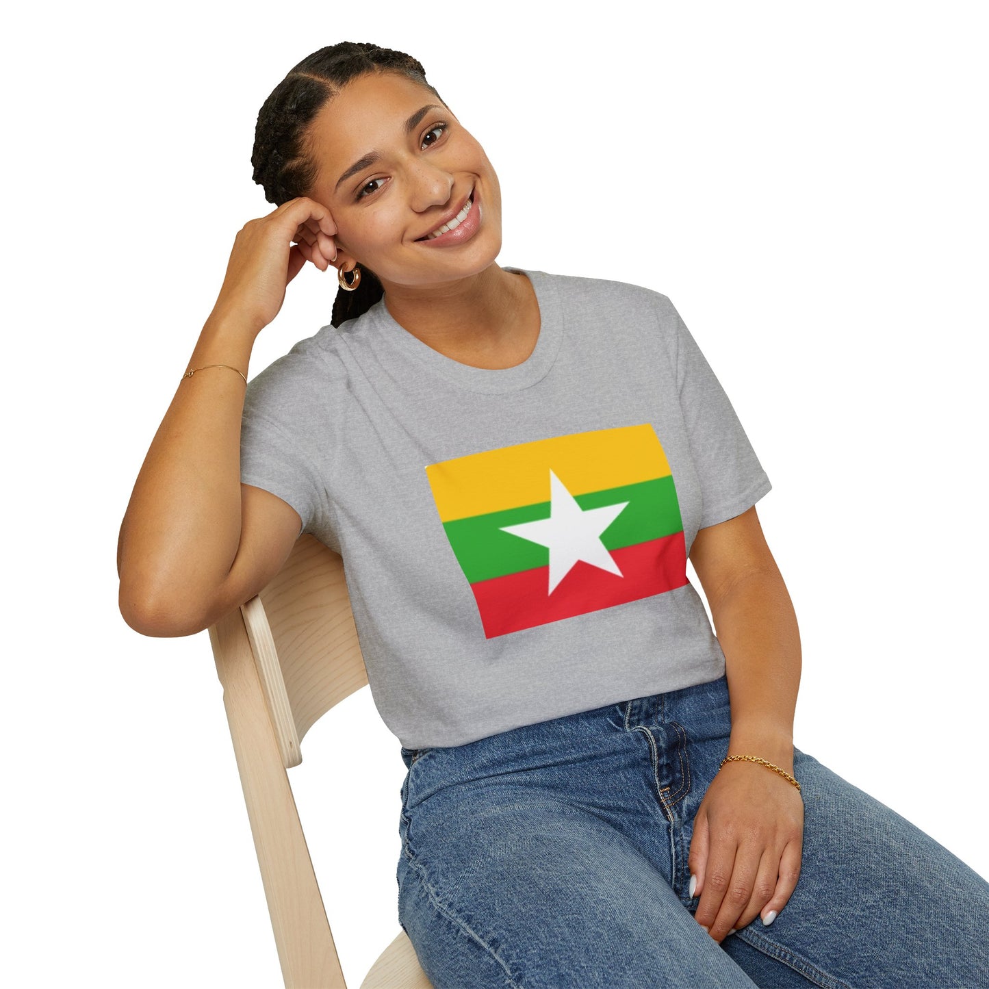 Unisex Softstyle T-Shirt -- Myanmar