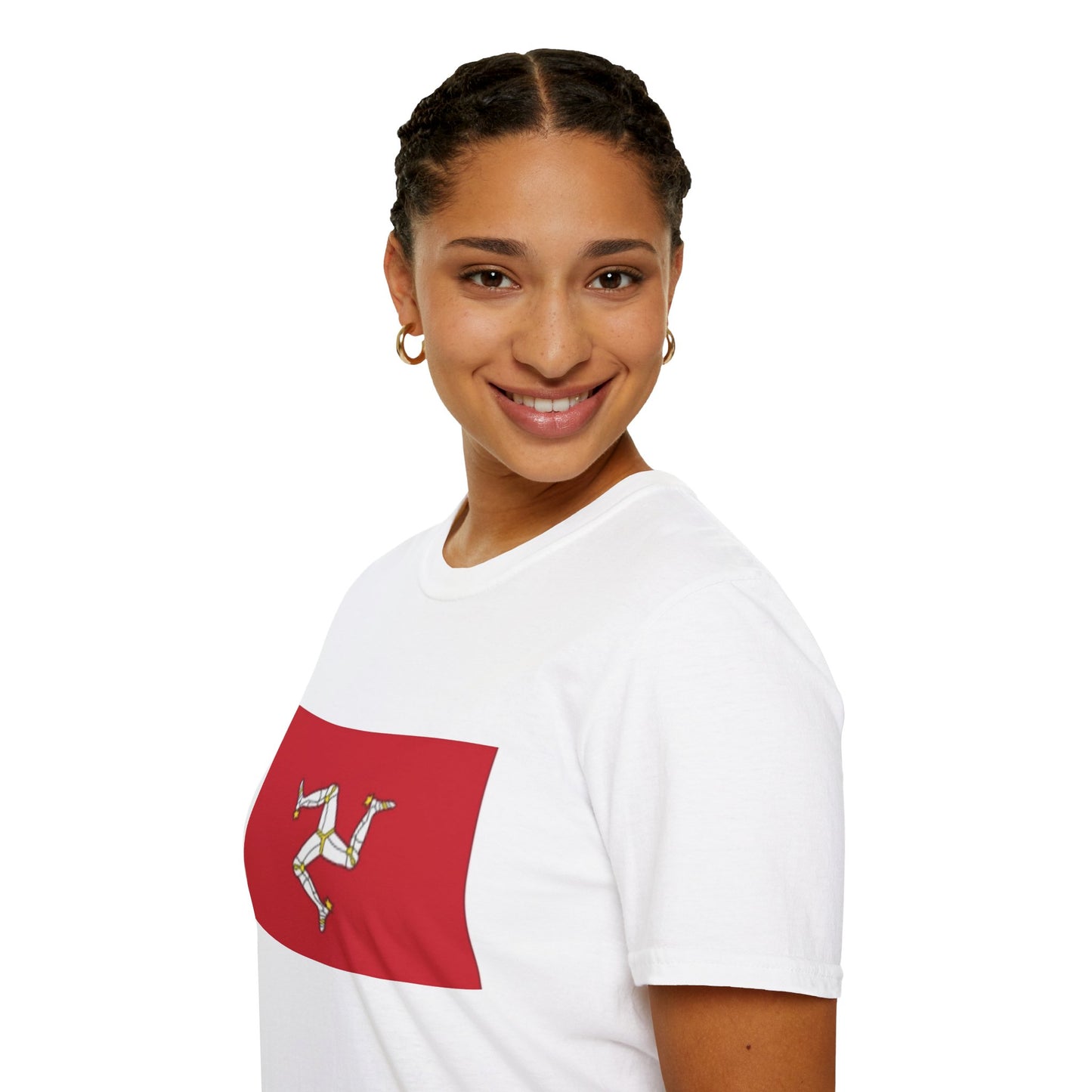 Unisex Softstyle T-Shirt -- Isle of Man