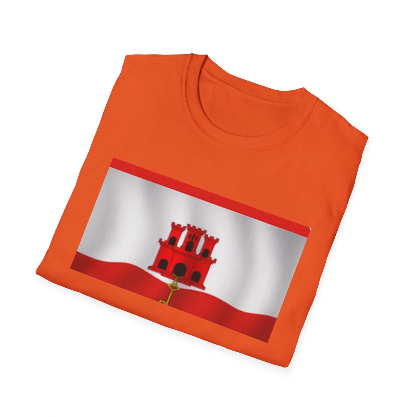 Unisex Softstyle T-Shirt -- Gibraltar