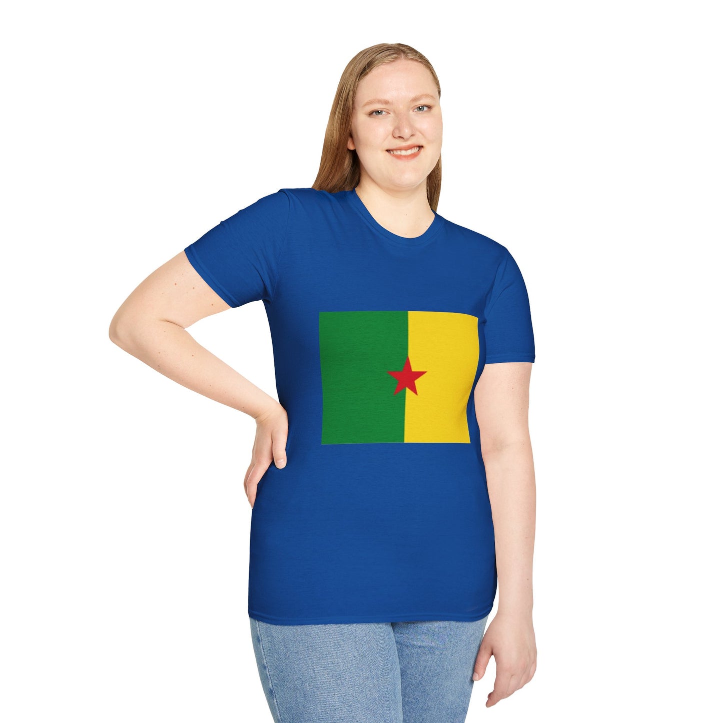 Unisex Softstyle T-Shirt -- French Guiana