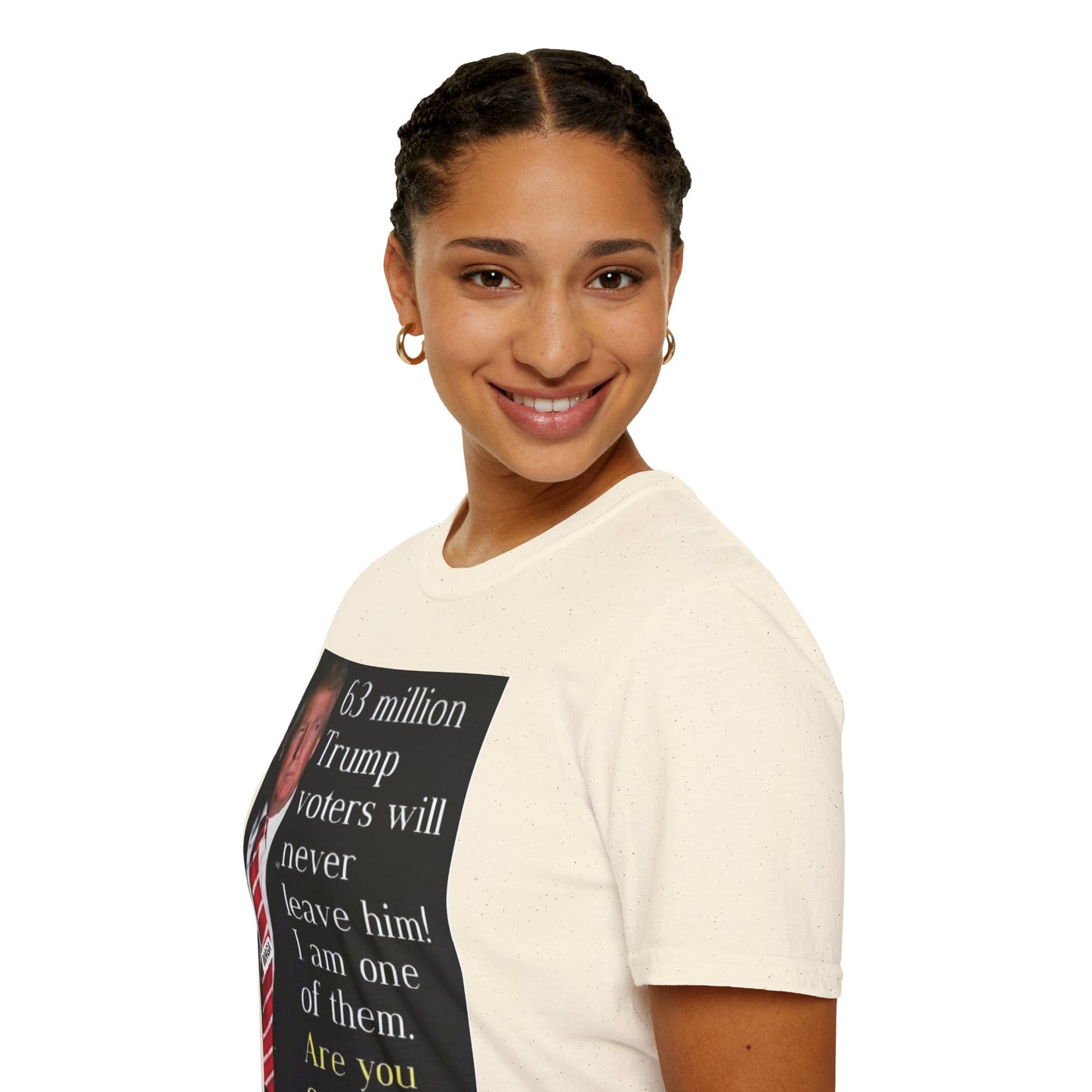 Unisex Softstyle T-Shirt -- Trump 2024