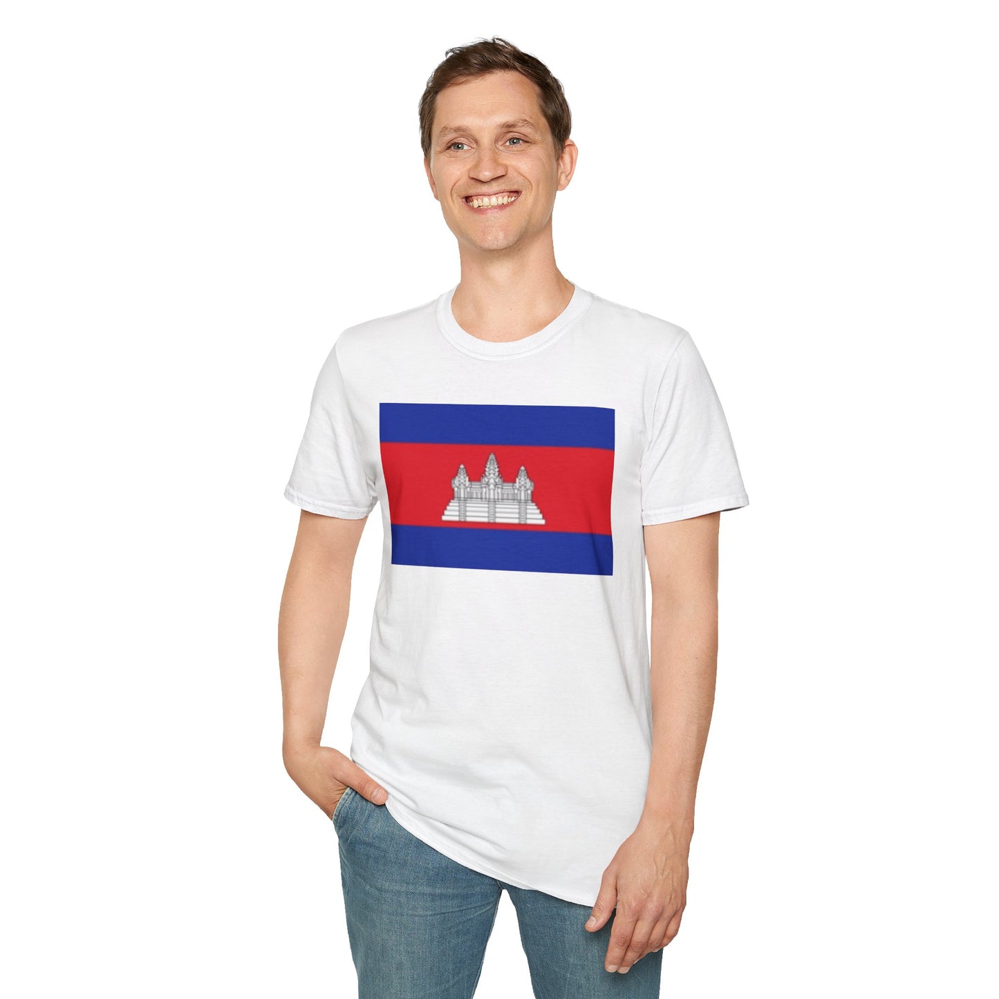 Unisex Softstyle T-Shirt -- Cambodia