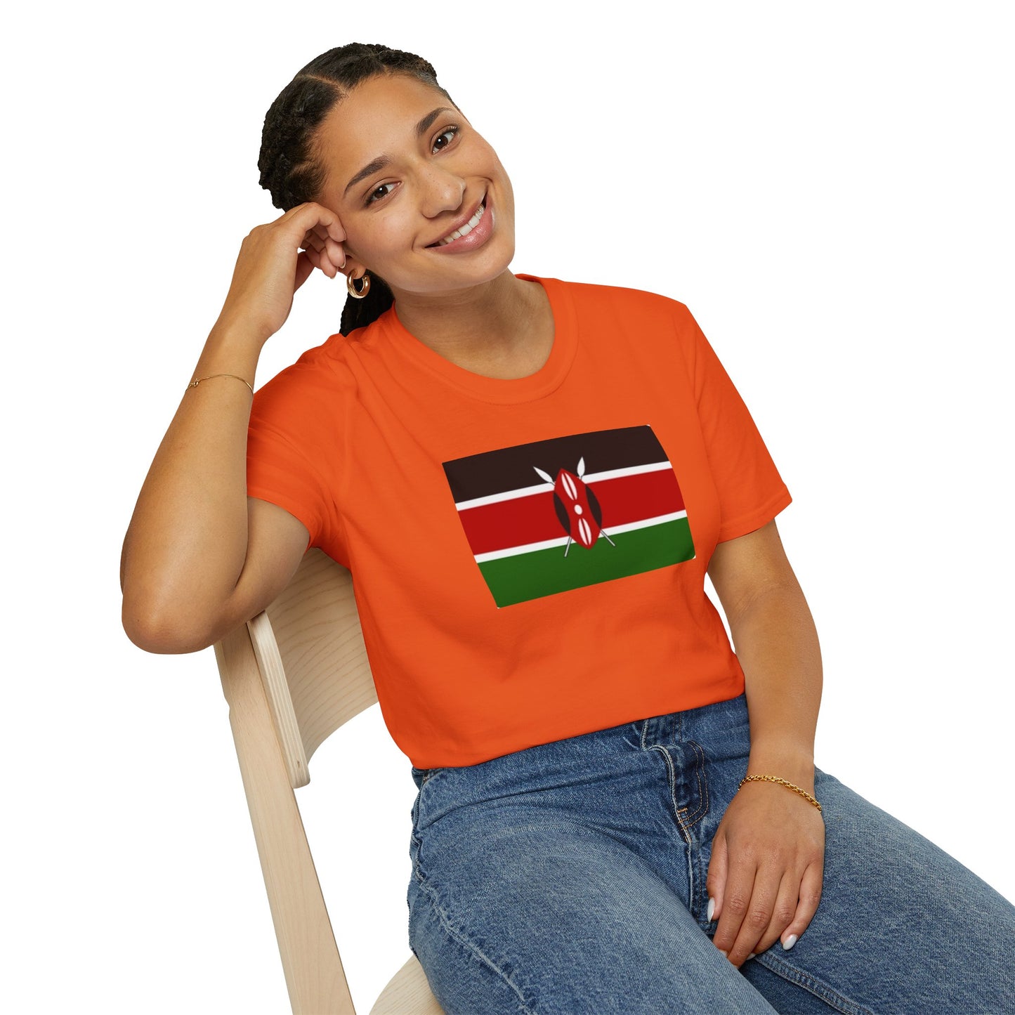 Unisex Softstyle T-Shirt -- Kenya