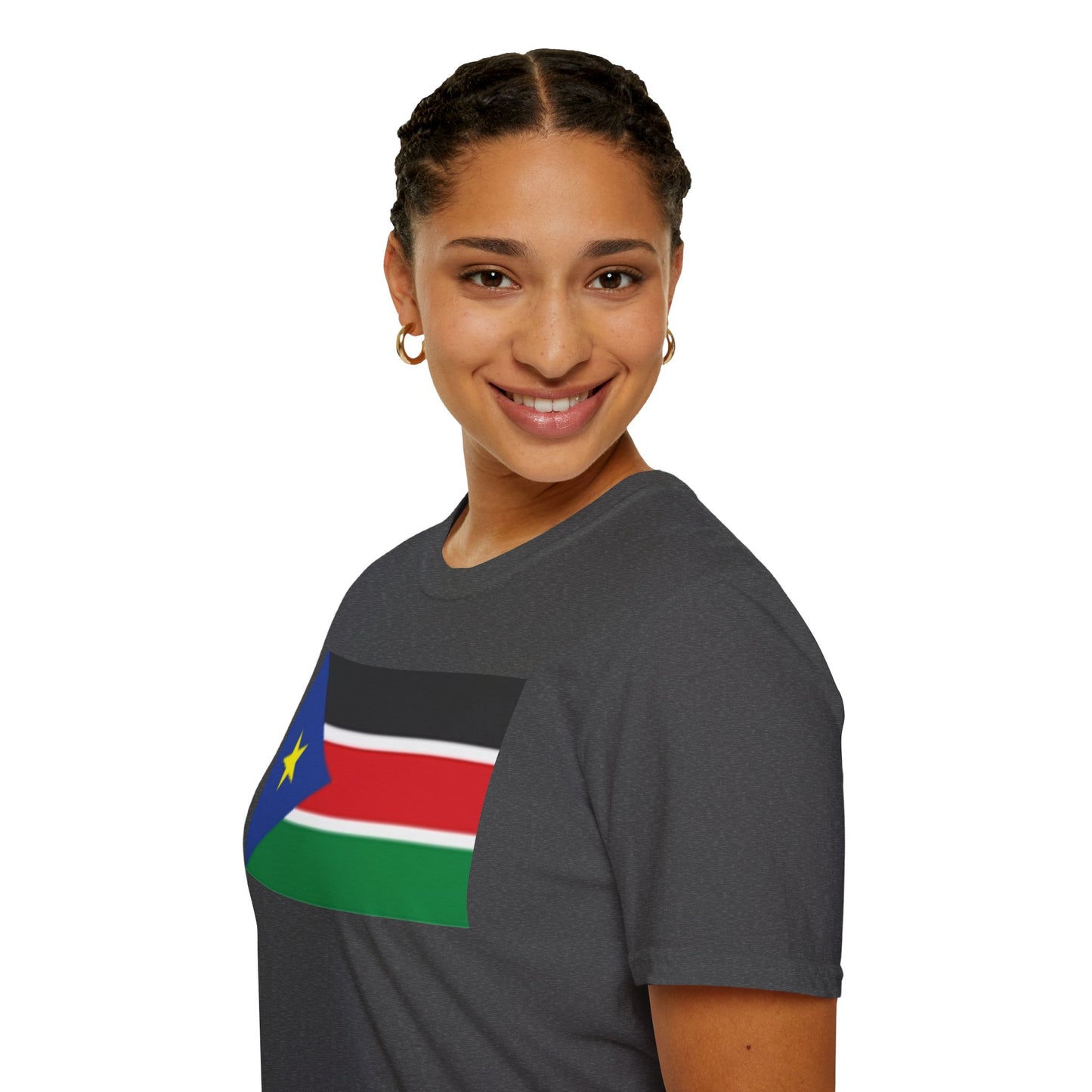 Unisex Softstyle T-Shirt -- South Sudan