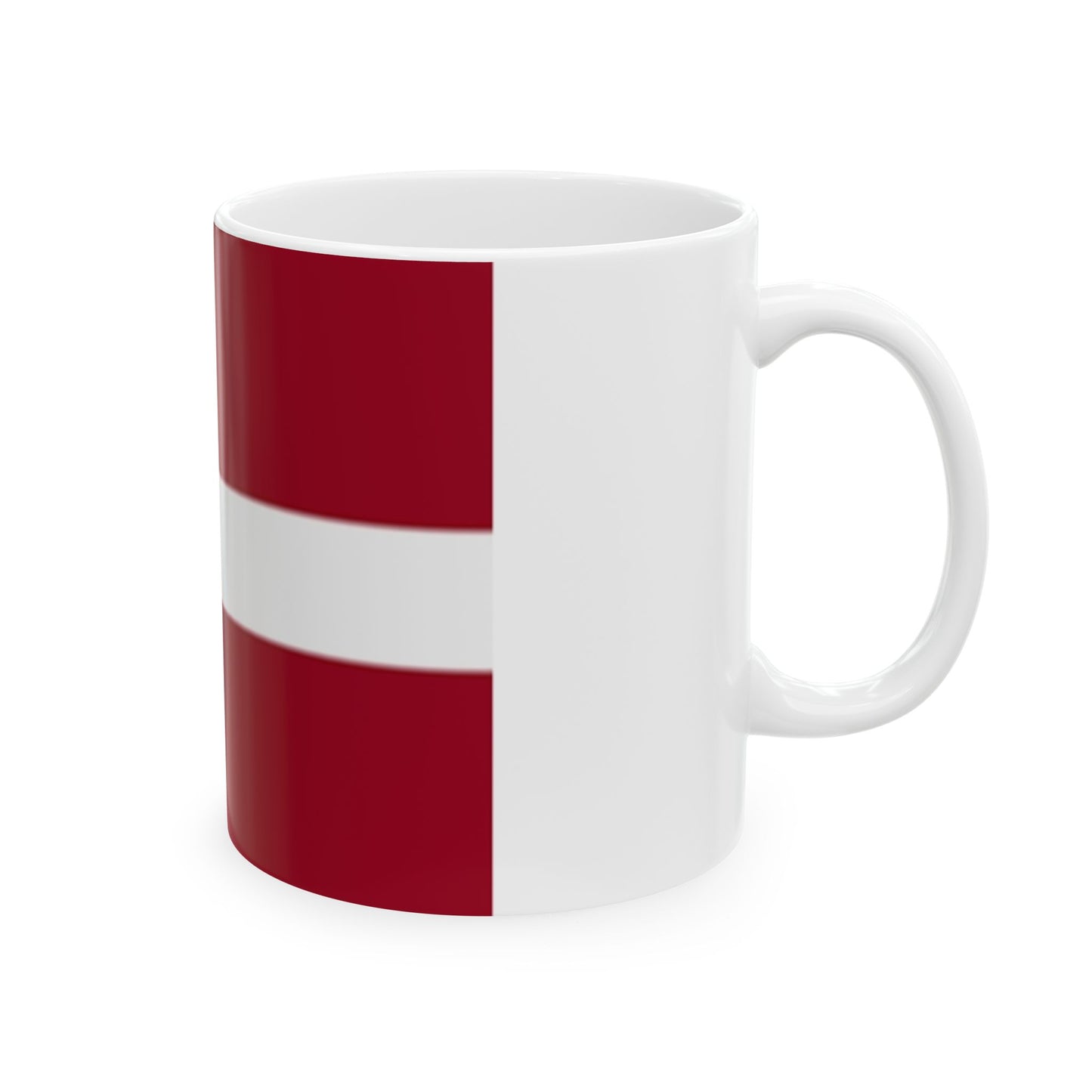Ceramic Mug 11oz -- Latvia