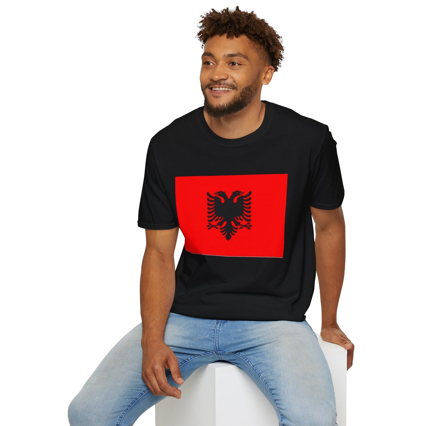 Unisex Softstyle T-Shirt -- Albania