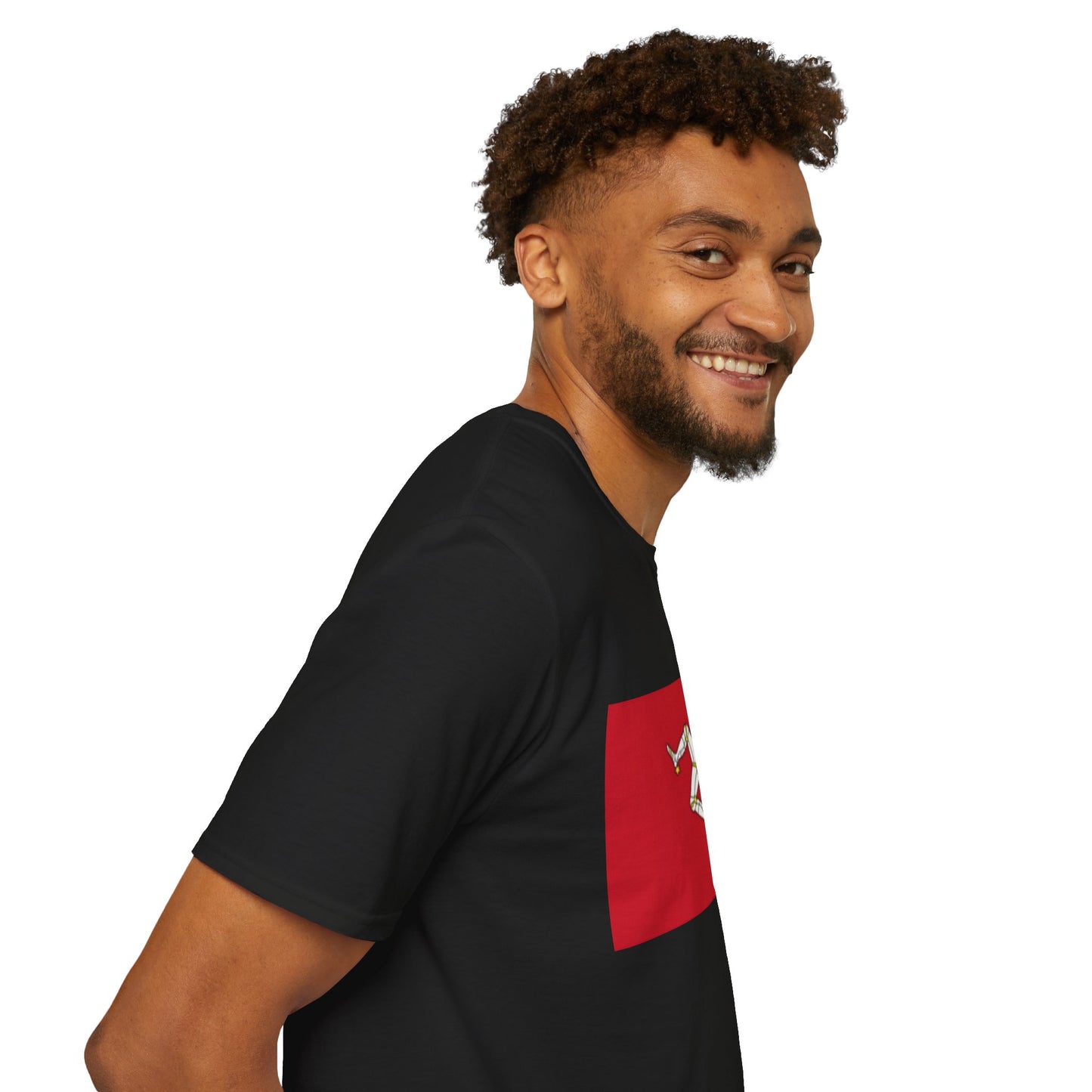 Unisex Softstyle T-Shirt -- Isle of Man